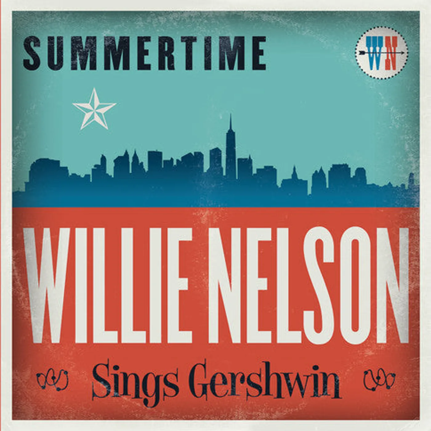 Willie Nelson LP Vinyl - Summertime: Willie Nelson Sings Gershwin