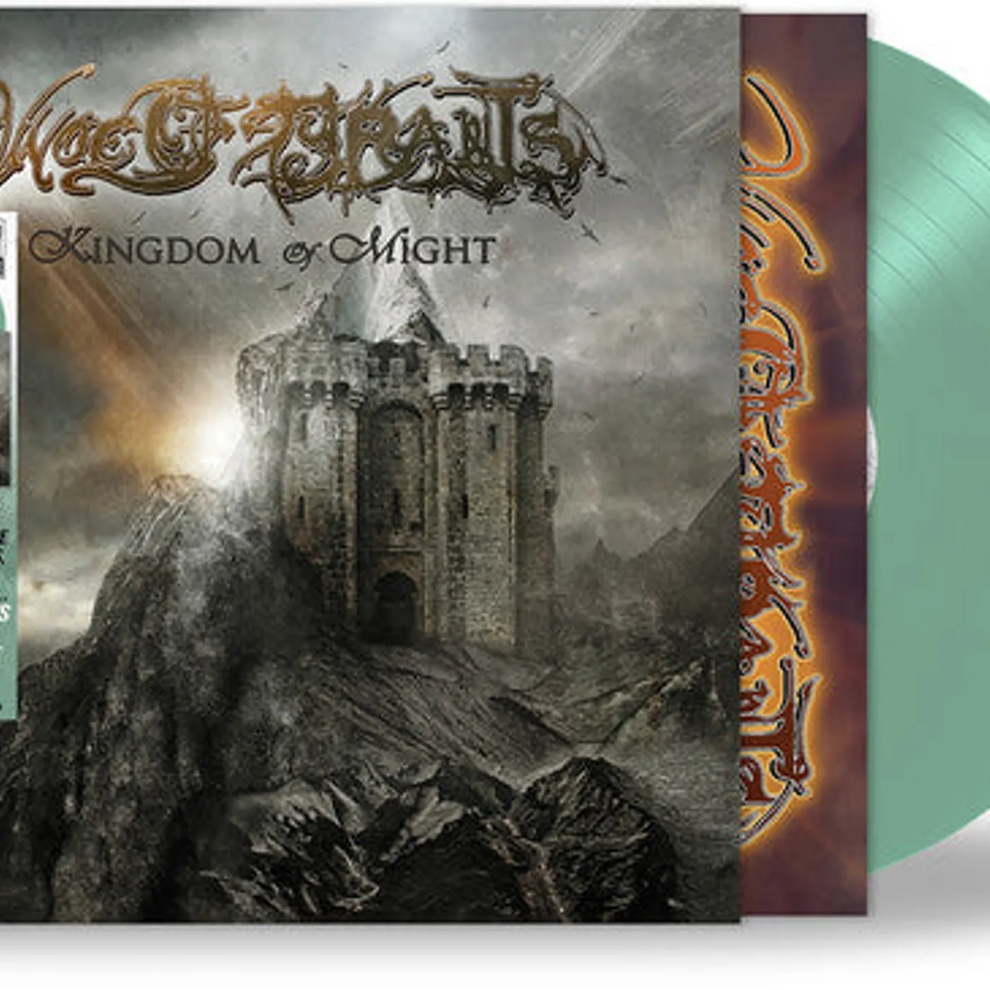 Woe Of Tyrants LP Vinyl - Kingdom Of Might (Ltd) (Lime) (Rmst)