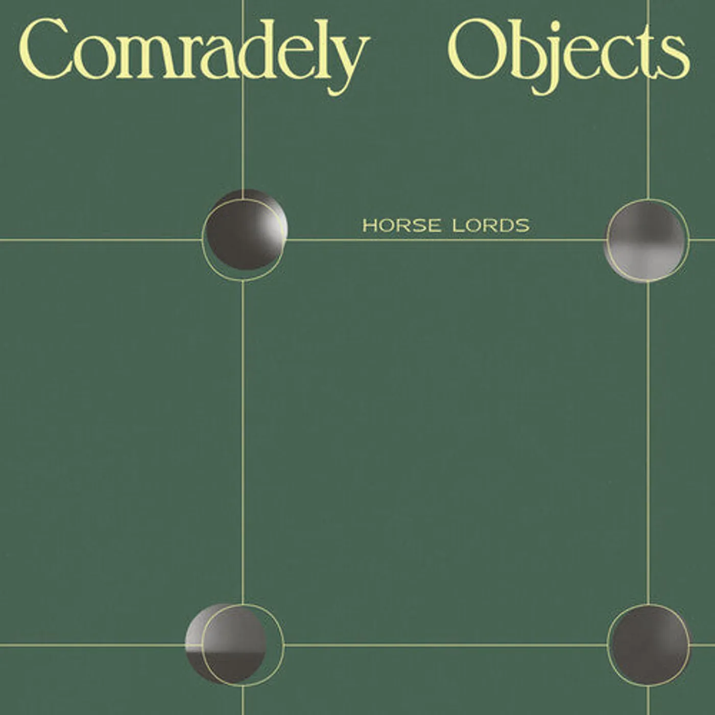 Horse Lords LP Vinyl - Comradely Objects
