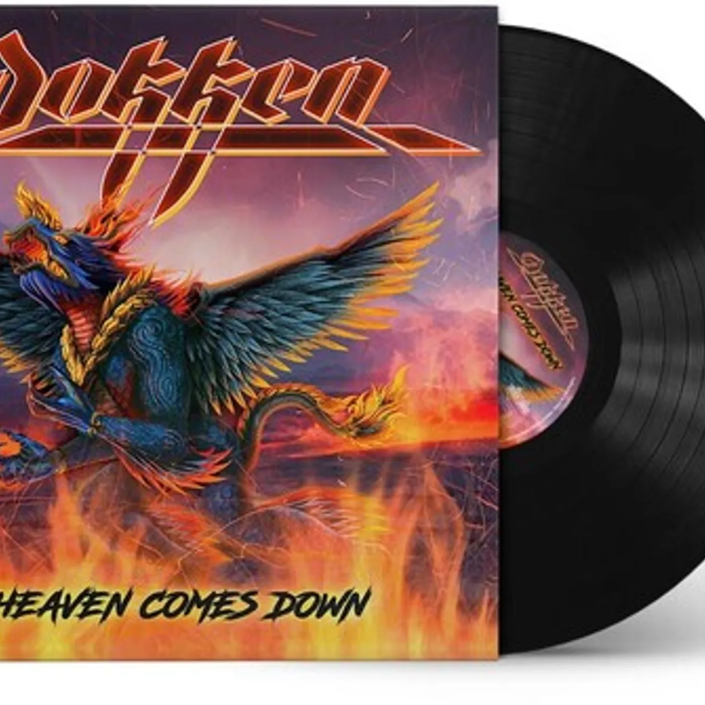 Dokken LP Vinyl - Heaven Comes Down