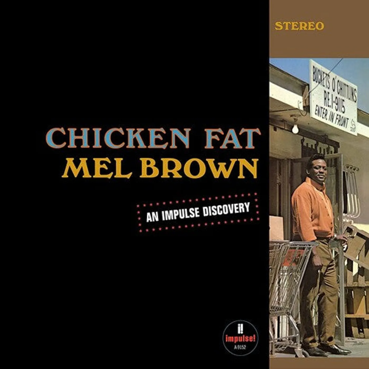 Mel Brown LP Vinyl - Chicken Fat (Verve By Request Series)