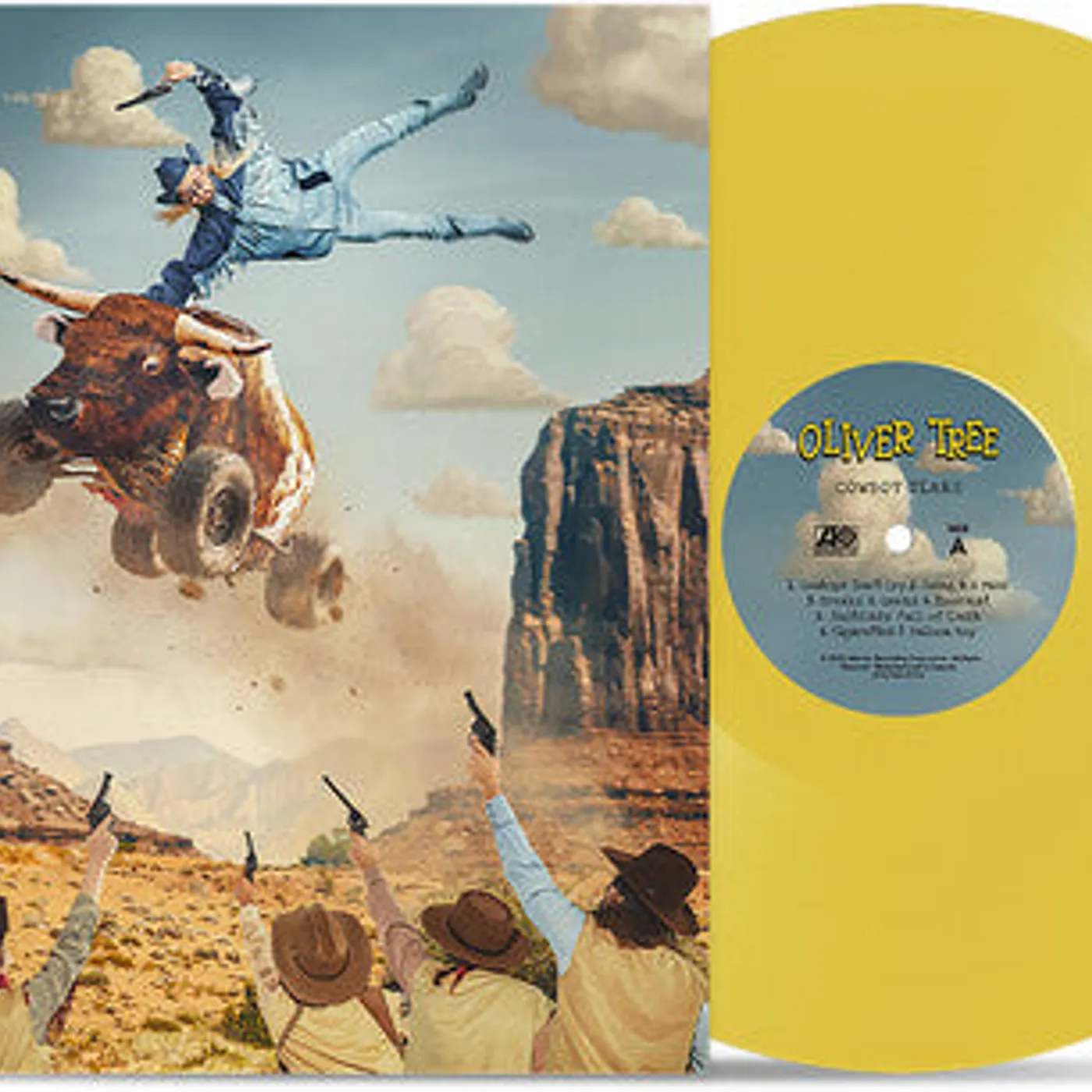 Oliver Tree LP Vinyl - Cowboy Tears (Coloured Vinyl) (Ylw)
