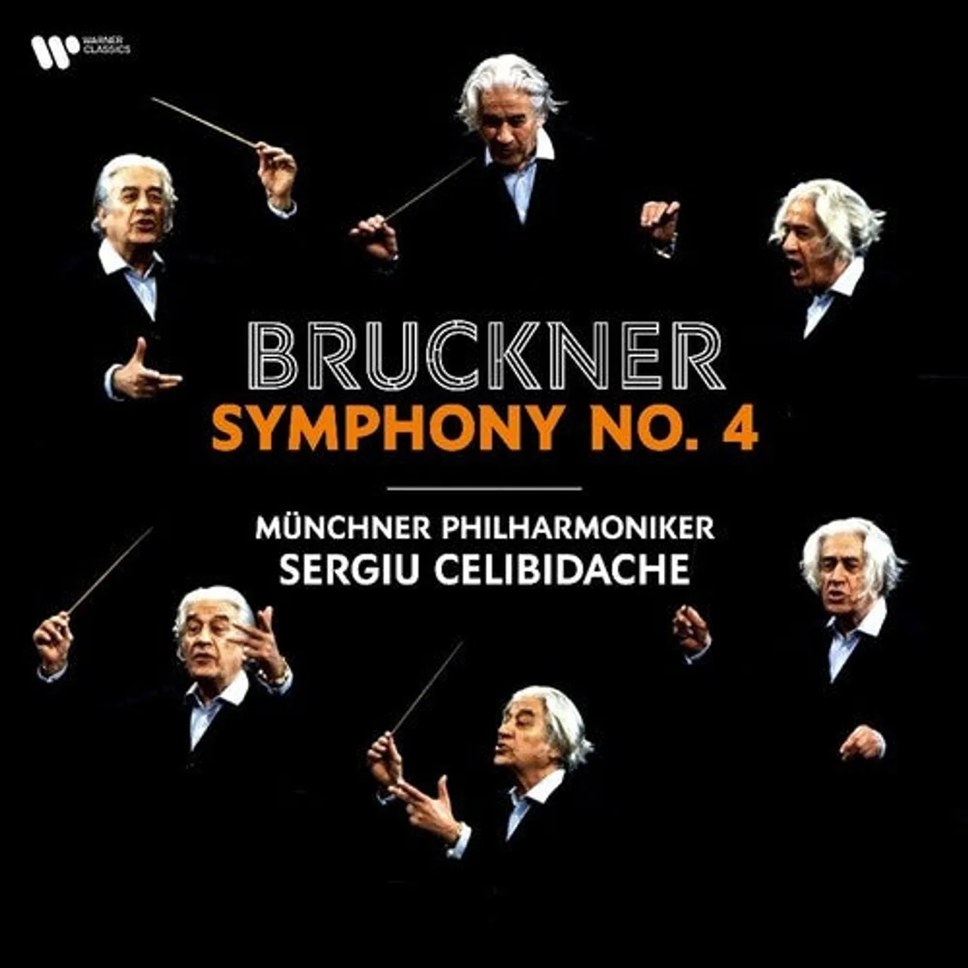 Sergiu Celibidache LP Vinyl - Bruckner: Symphony No. 4 Romantic