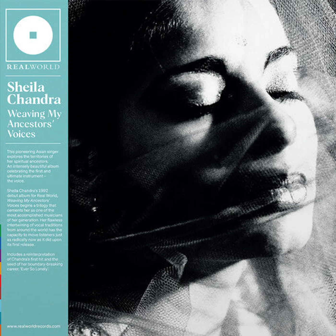 Sheila Chandra LP Vinyl - Weaving My Ancestor'S Voices (Blue) (Coloured Vinyl) (Reis)