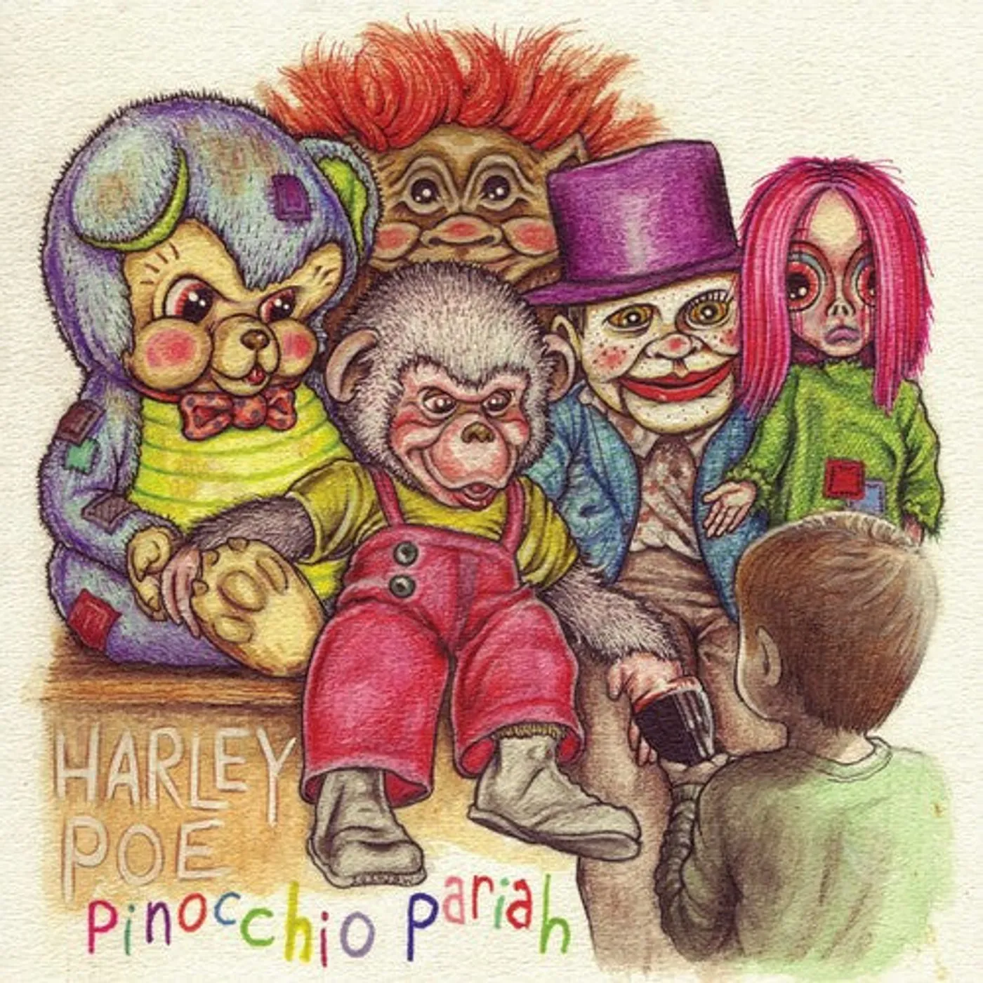 Harley Poe LP Vinyl - Pinnocchio Pariah (10In)