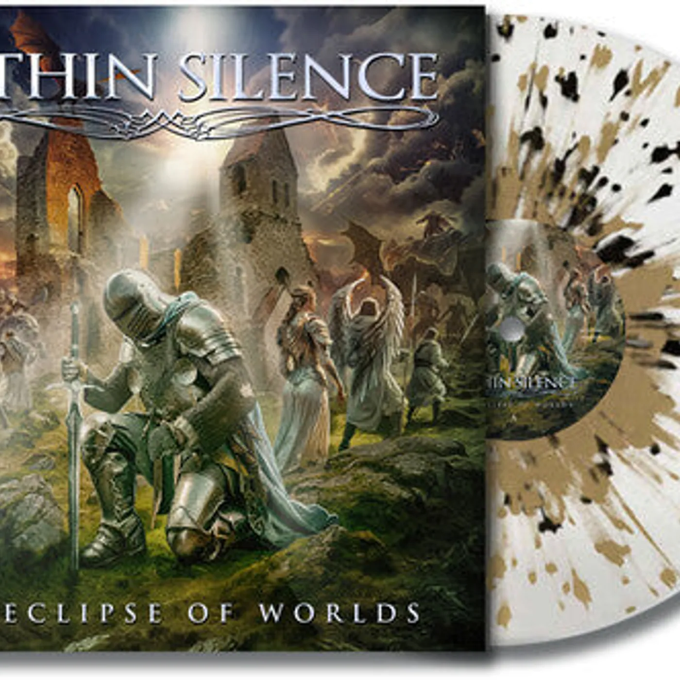 Within Silence LP Vinyl - Eclipse Of Worlds (Coloured Vinyl) (Gol) (Ltd)