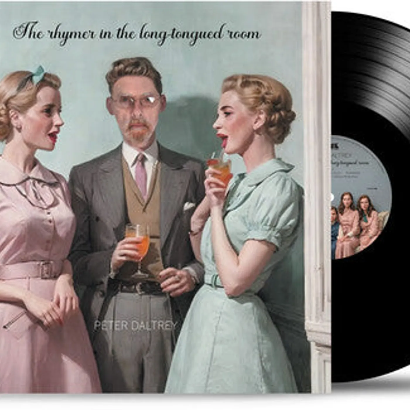 Peter Daltrey LP Vinyl - Rhymer In The Long-Tongued Room