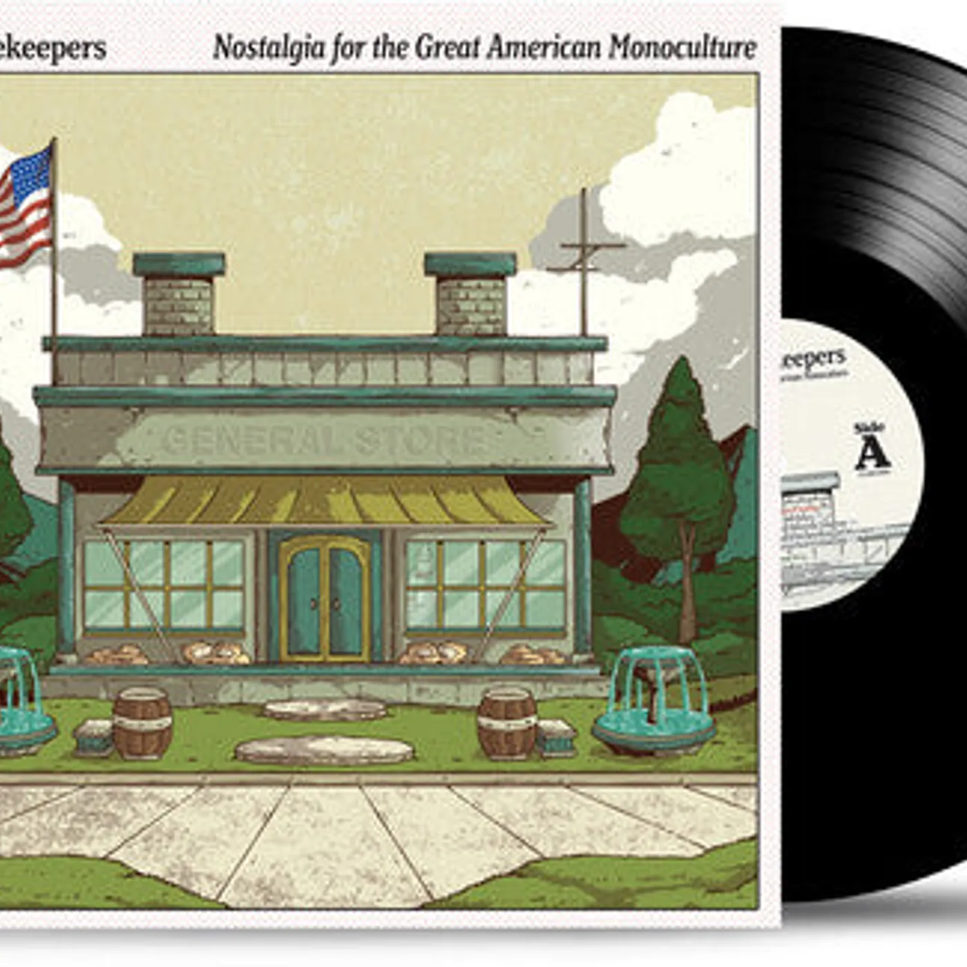 Gatekeepers LP Vinyl - Nostalgia For The Great American Monoculture (Ltd)