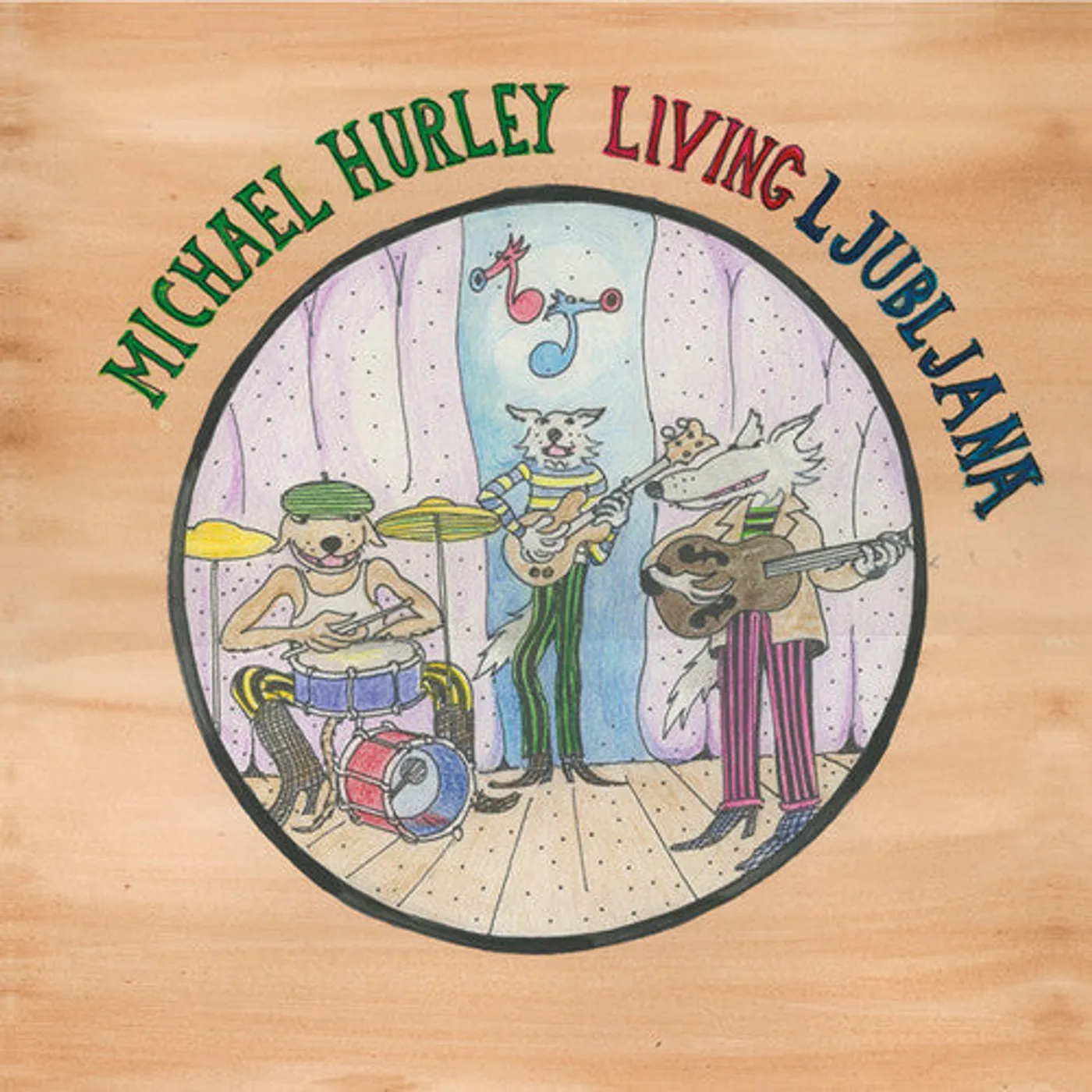 Michael Hurley LP Vinyl - Living Ljubljana