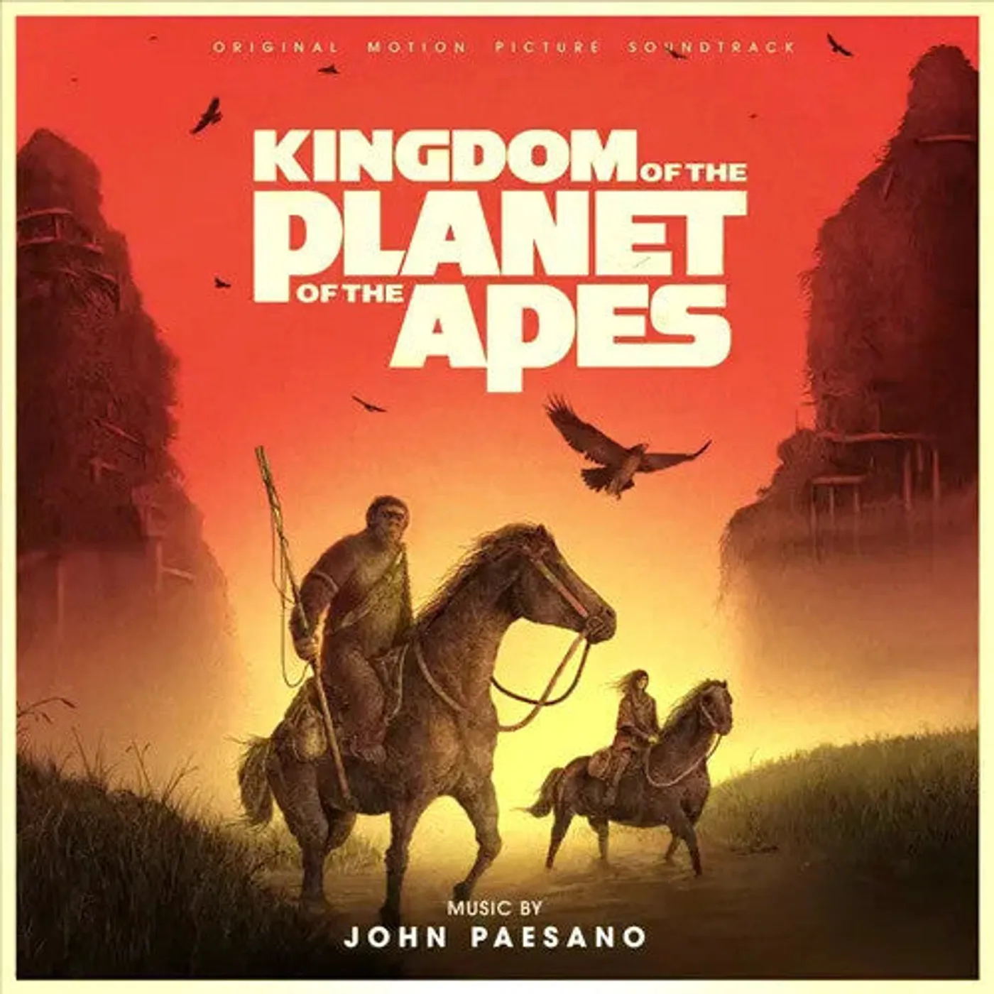 John Paesano LP Vinyl - Kingdom Of The Planet Of The Apes - Original Soundtrack
