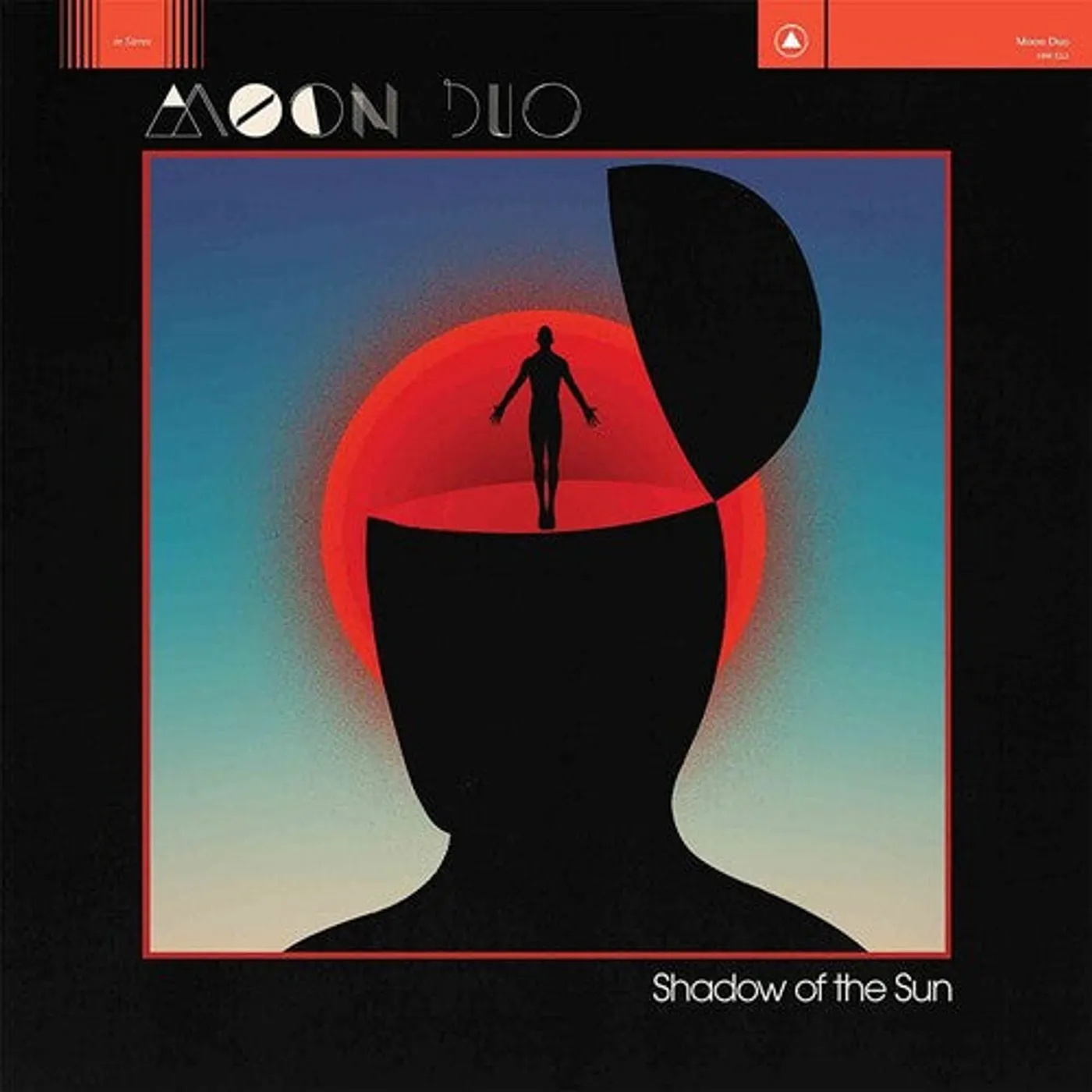 Moon Duo LP Vinyl - Shadow Of The Sun - Light Blue & White Galaxy