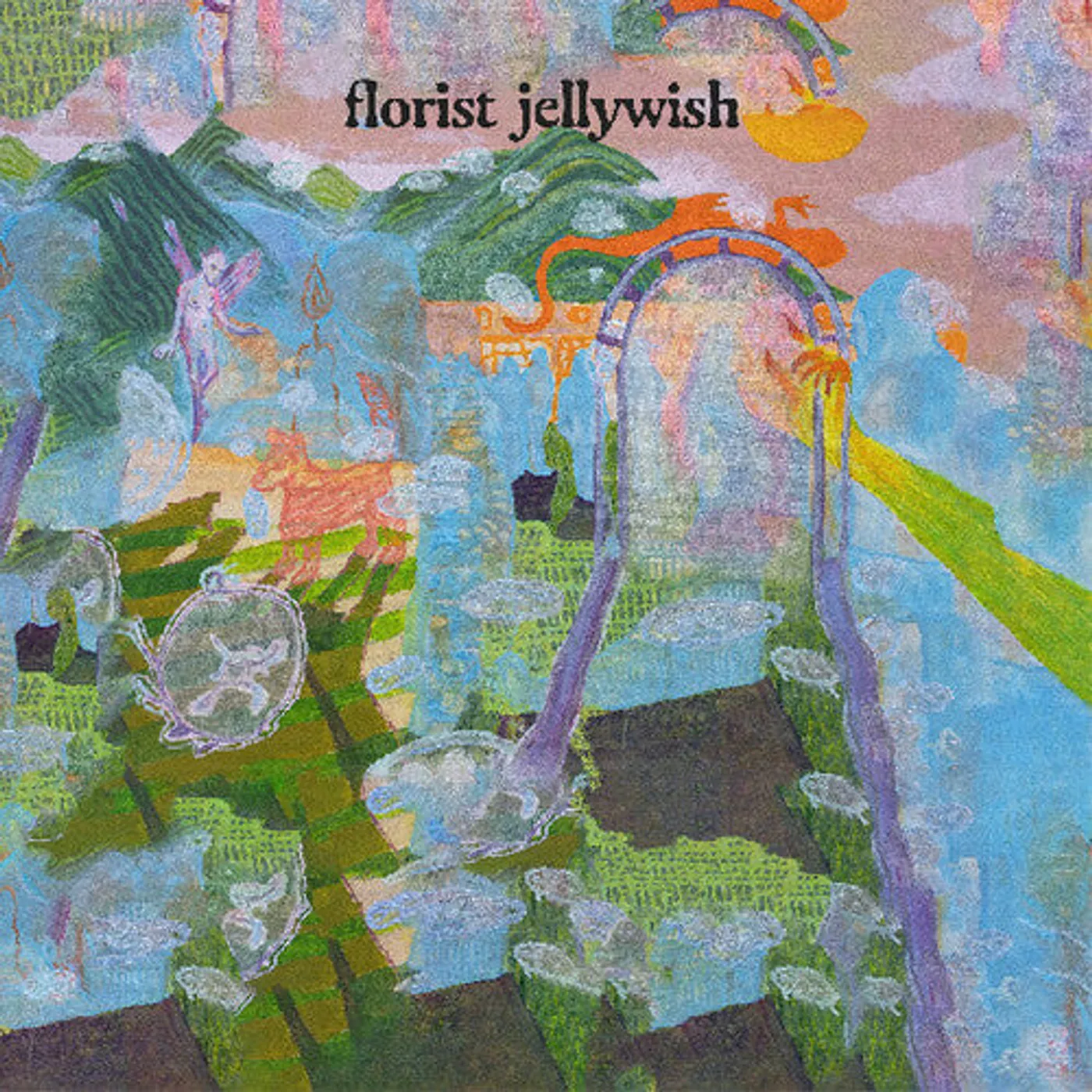 Florist LP Vinyl - Jellywish (Coloured Vinyl) (Purp)