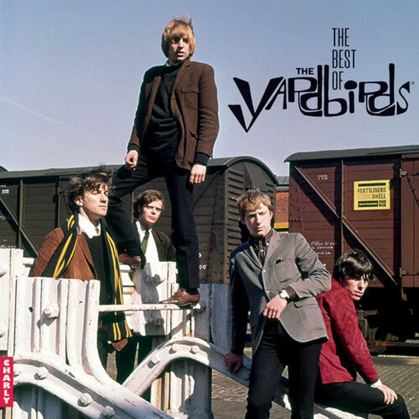 Yardbirds LP Vinyl - Best Of The Yardbirds (Blue) (Cvnl)