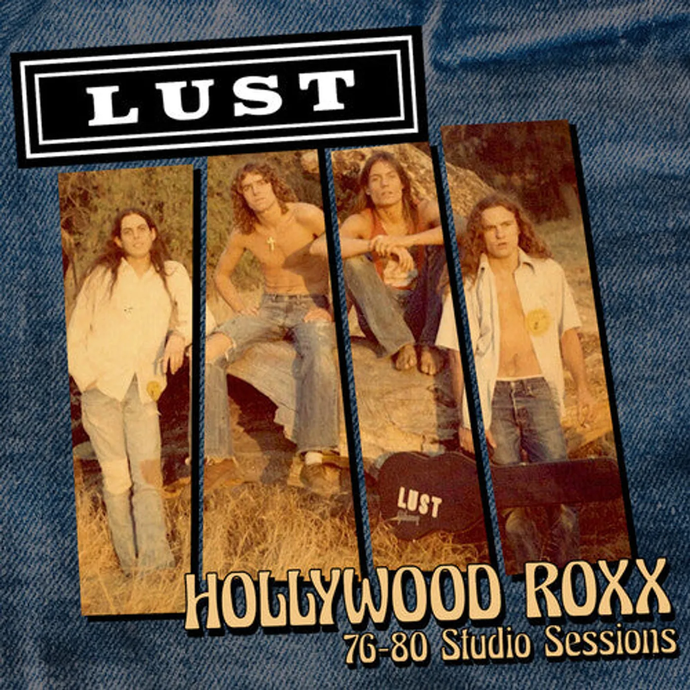 Lust LP Vinyl - Hollywood Roxx - 76-80 Studio Sessions (Coloured Vinyl)
