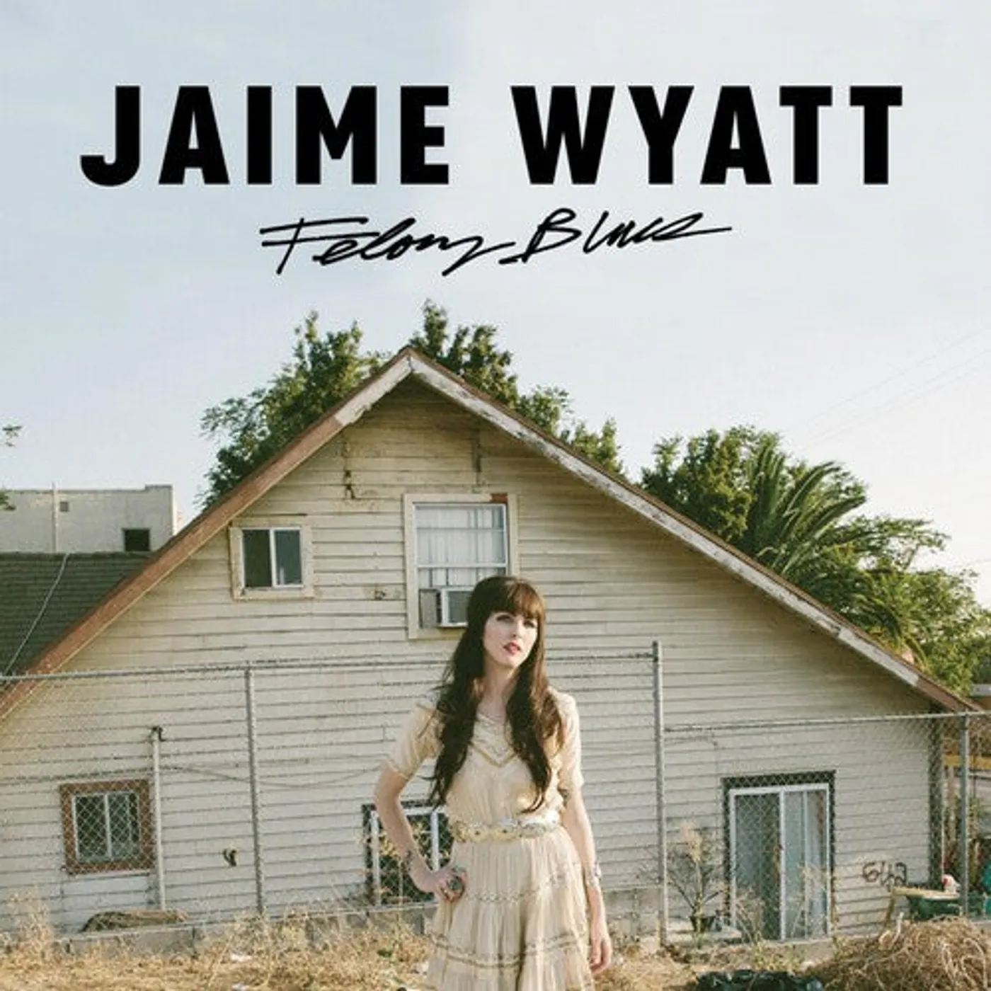 Jaime Wyatt LP Vinyl - Felony Blues - Translucent Blue (Blue) (Coloured Vinyl)