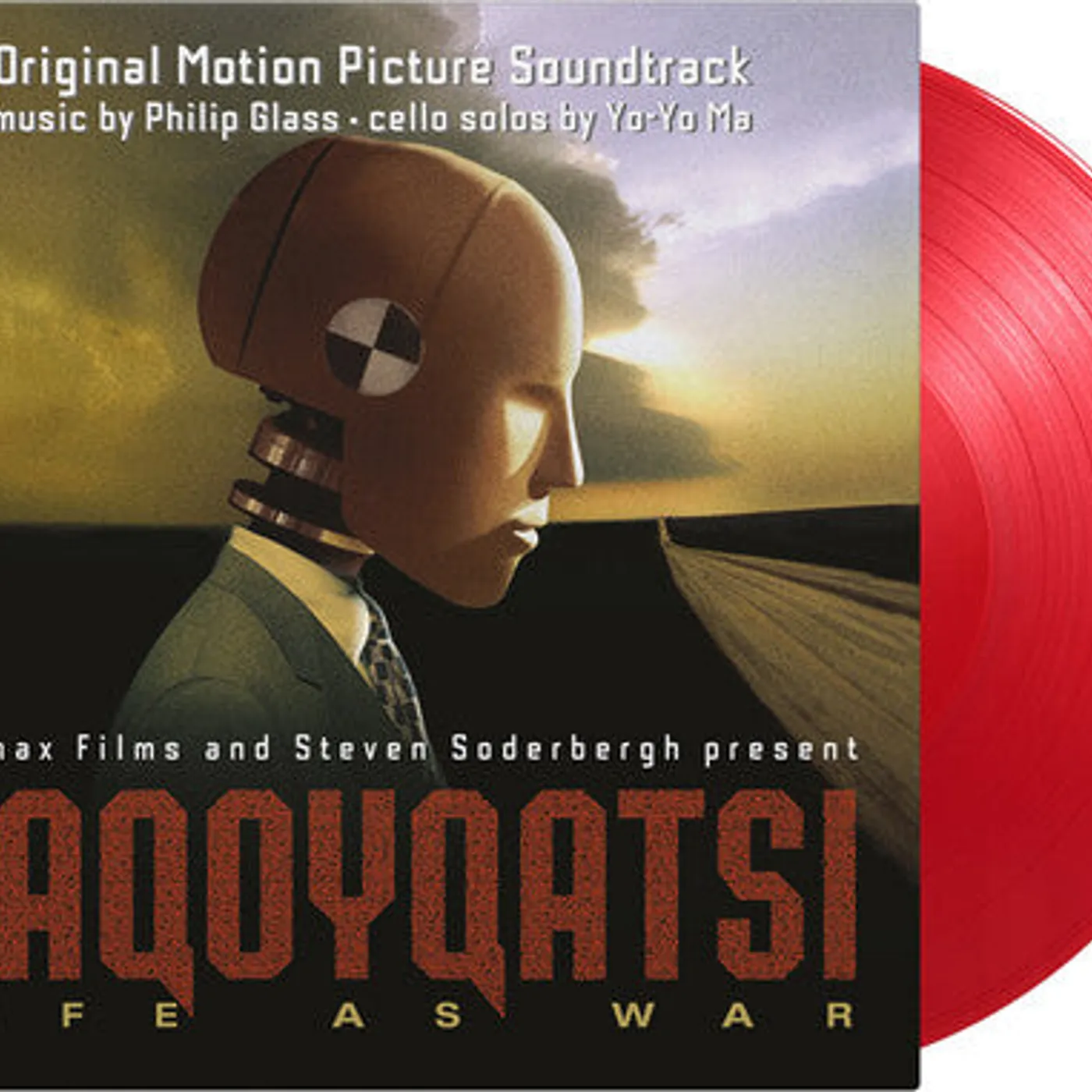 Philip Glass LP Vinyl - Naqoyqatsi: Life As War (Coloured Vinyl) (Gate Fold) (Ltd) (Ogv)