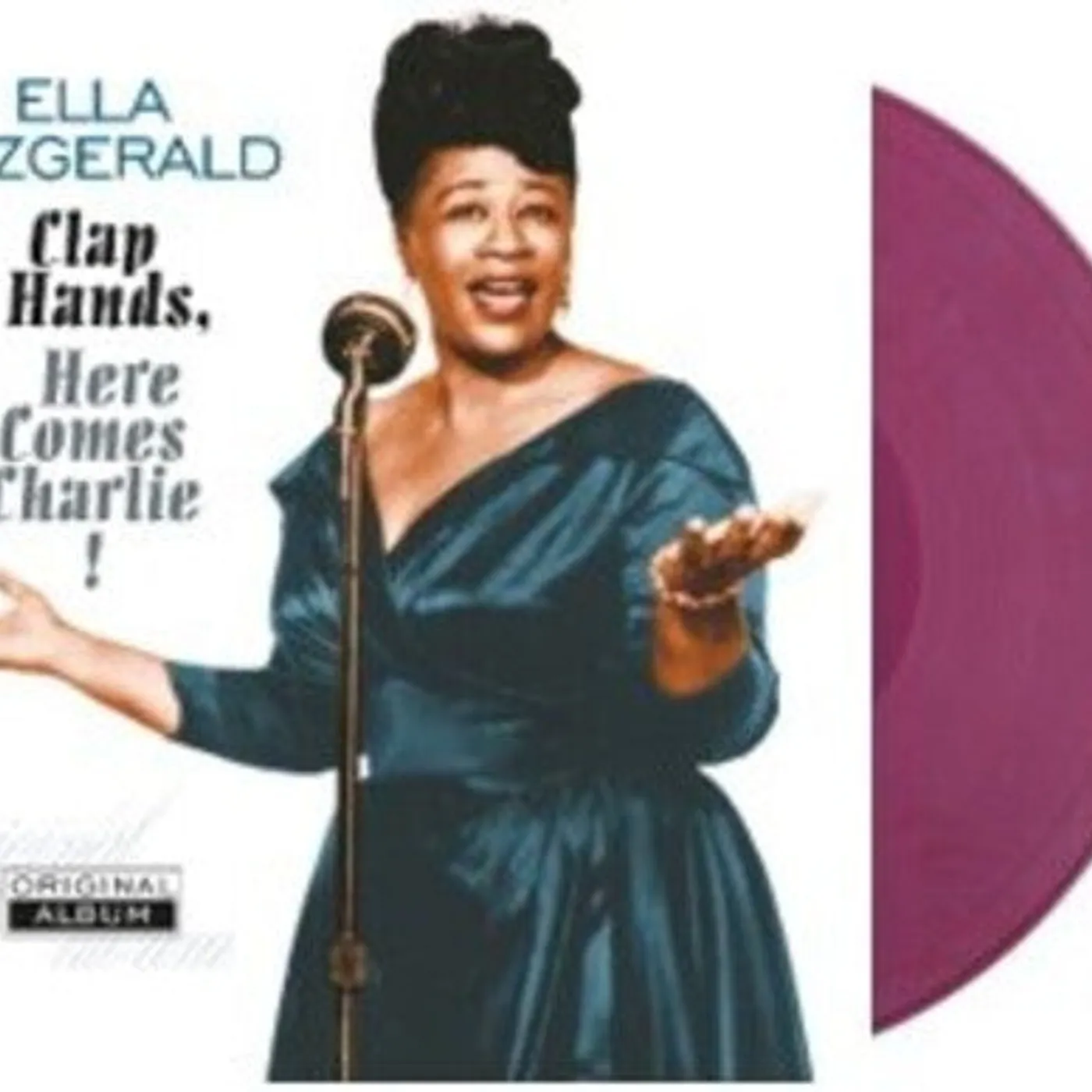 Ella Fitzgerald LP Vinyl - Clap Hands (Coloured Vinyl) (Ltd) (Ogv) (Purp) (Hol)