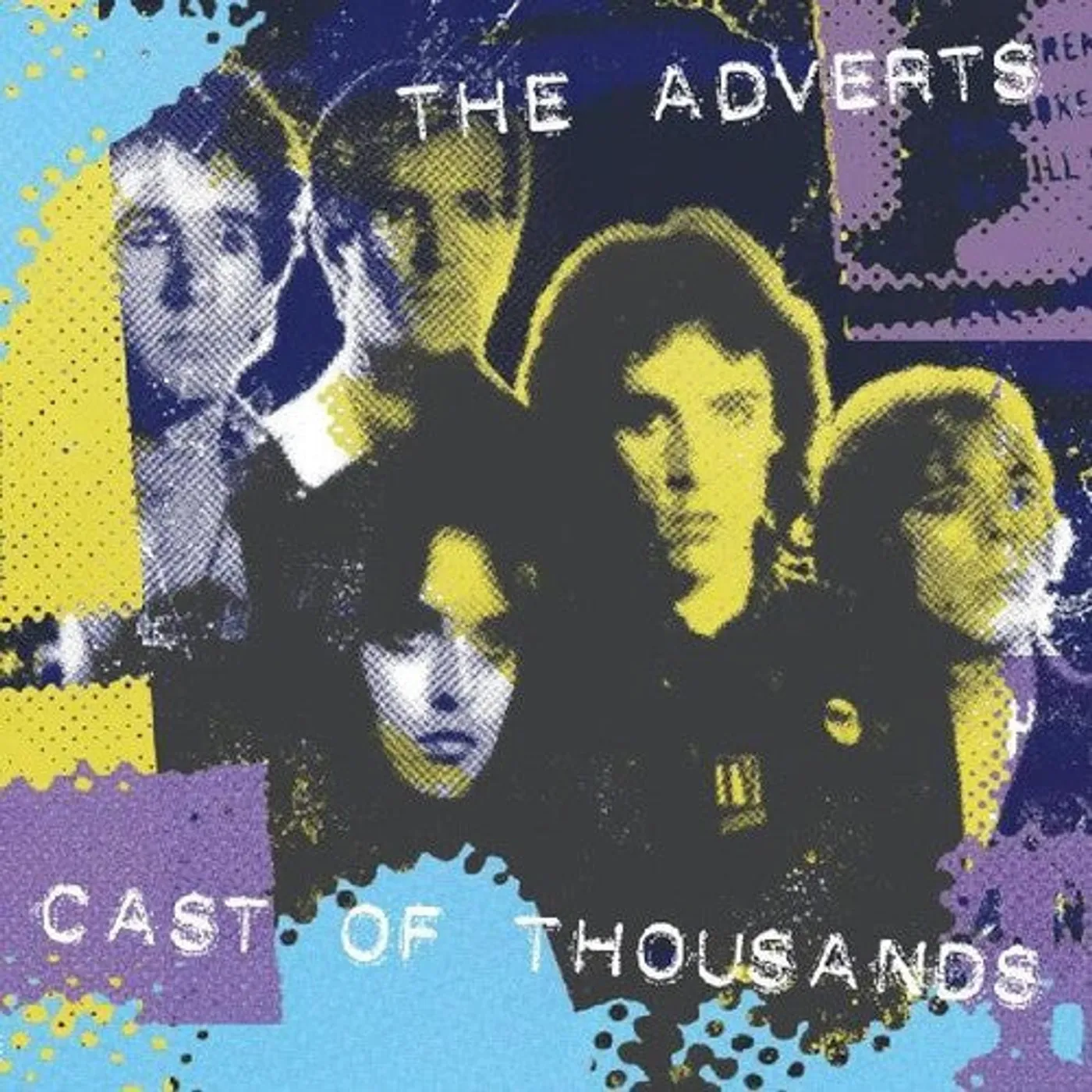 The Adverts LP Vinyl - Cast Of Thousands (Dlcd)