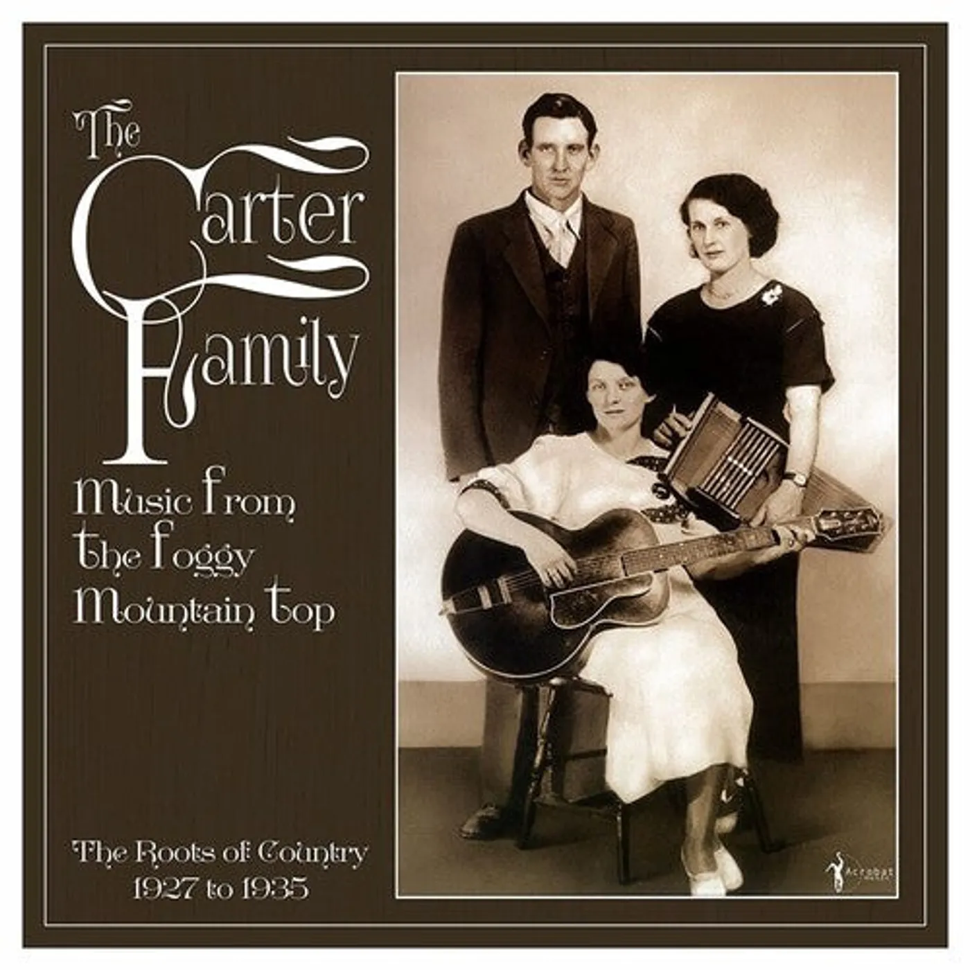 The Carter Family LP Vinyl - Music From The Foggy Mountain Top 1927-35