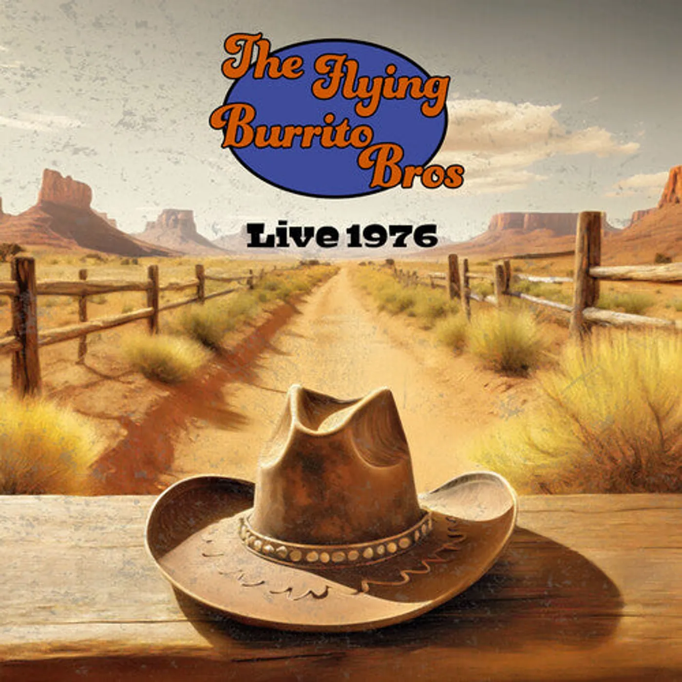 The Flying Burrito Brothers LP Vinyl - Live 1976