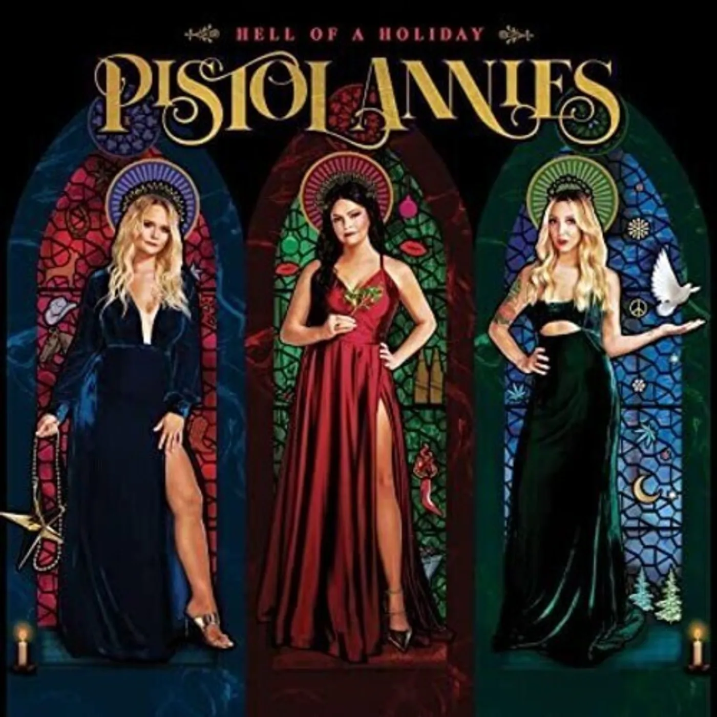 Pistol Annies LP Vinyl - Hell Of A Holiday (Coloured Vinyl)