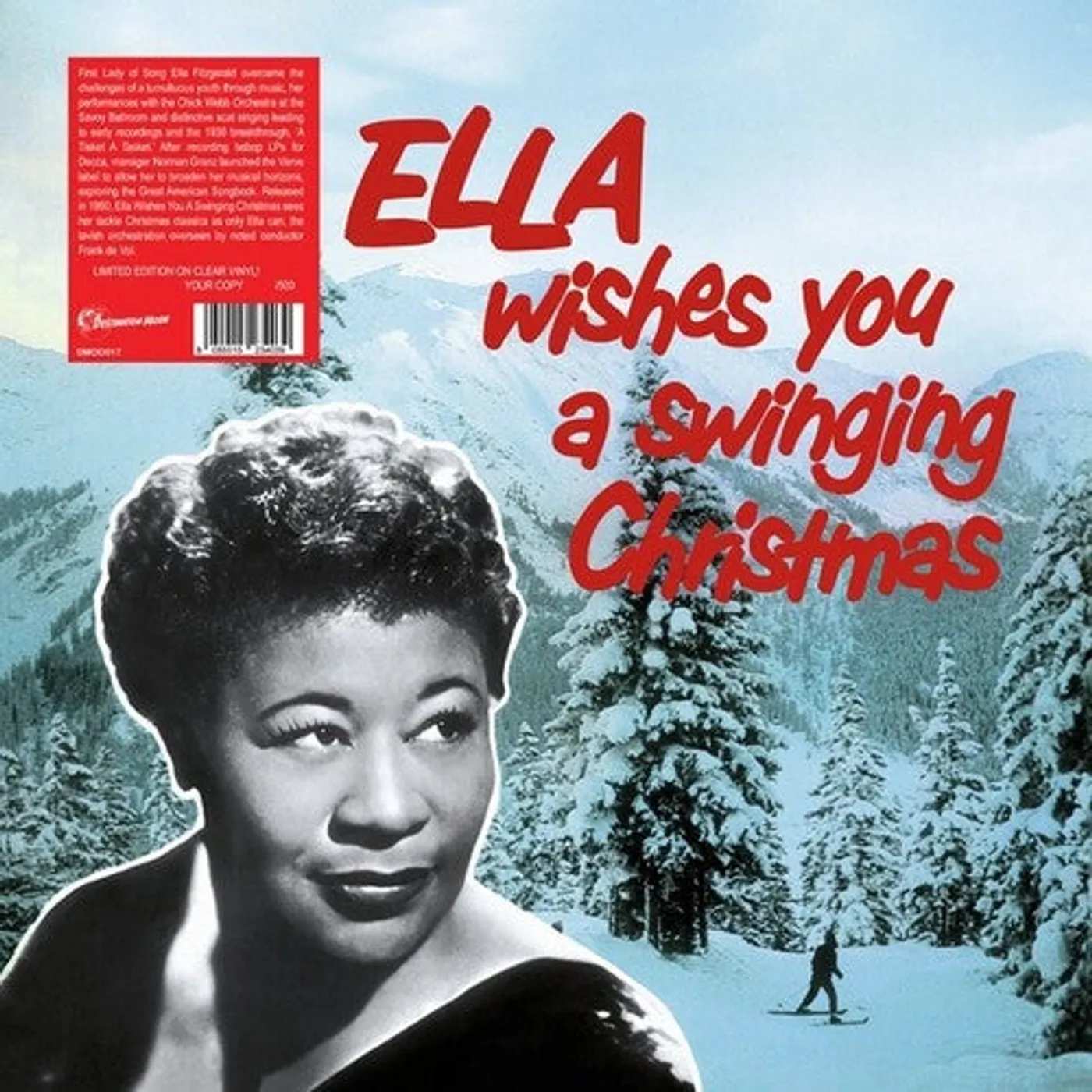 Ella Fitzgerald LP Vinyl - Ella Wishes You A Swinging Christmas