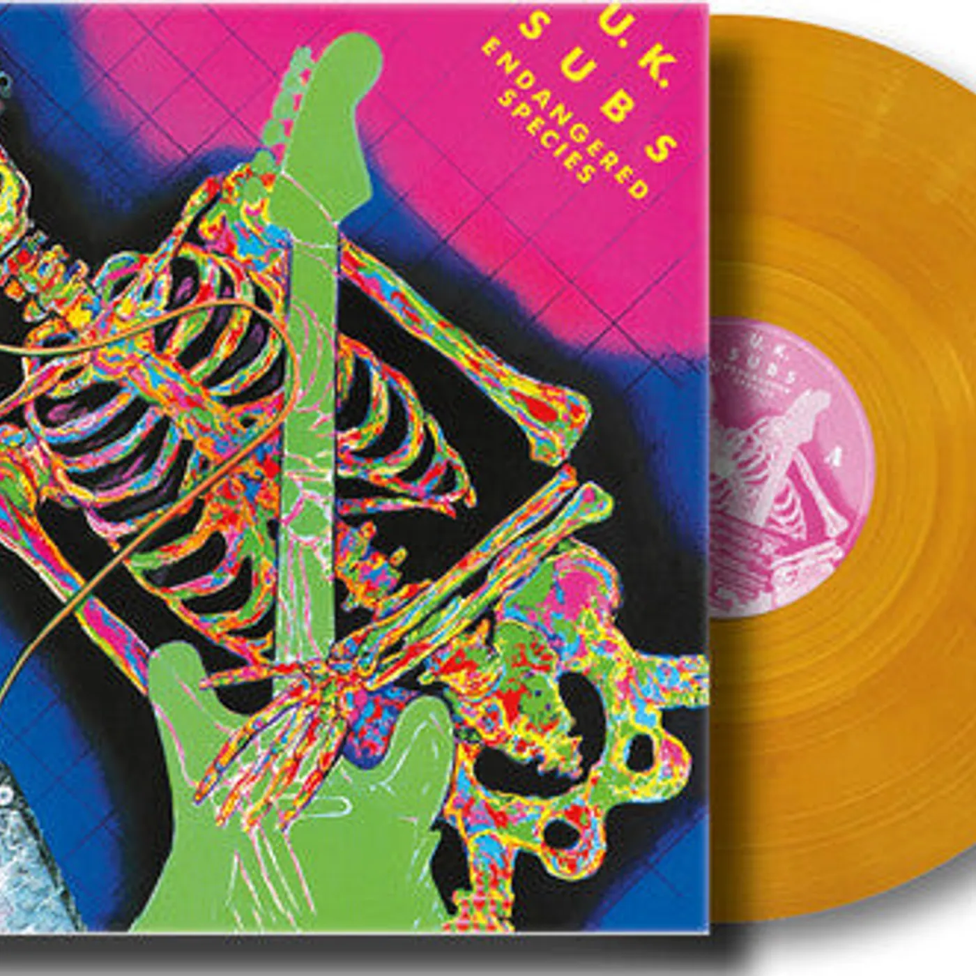 U.K. Subs LP Vinyl - Endangered Species (Ger)