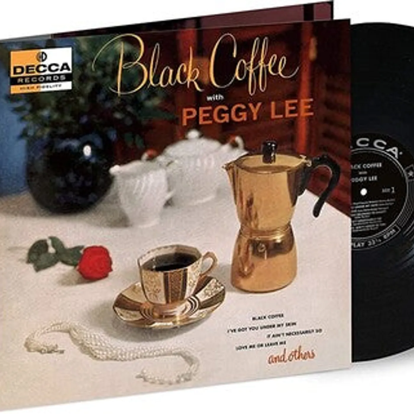 Peggy Lee LP Vinyl - Black Coffee