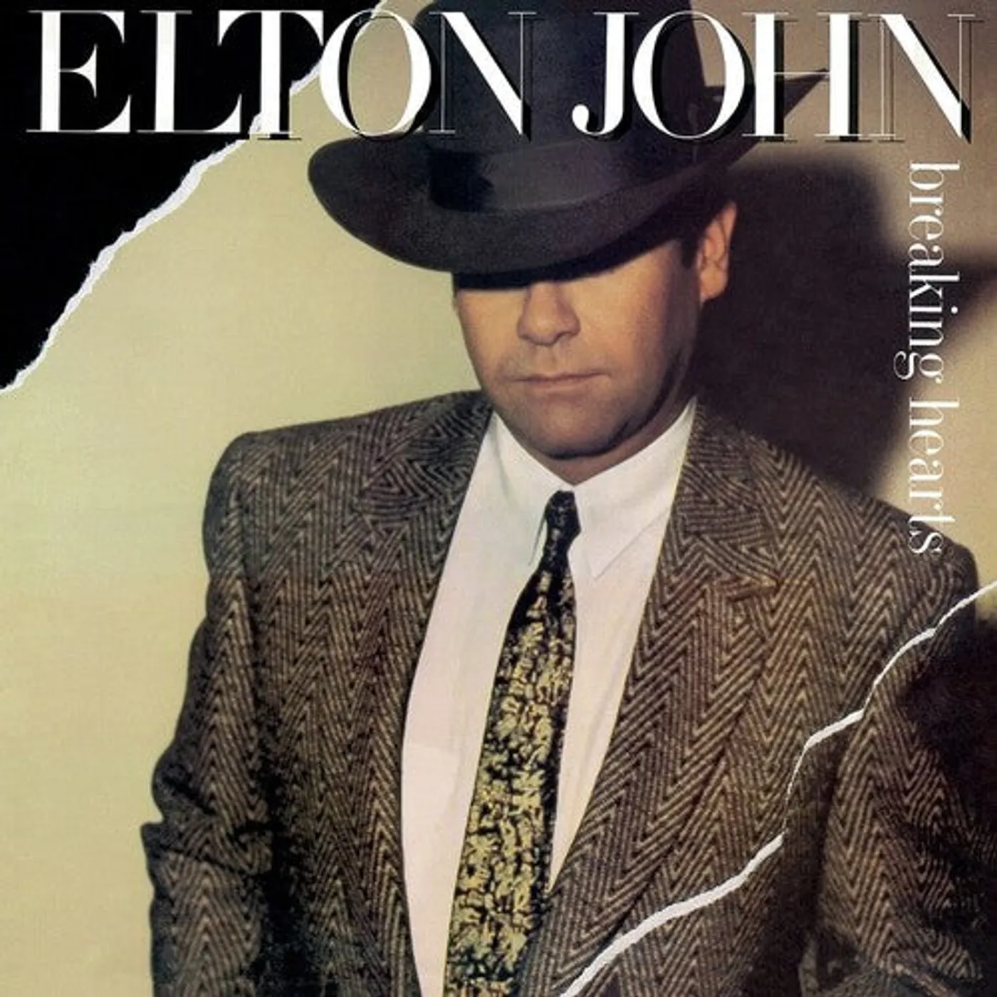Elton John LP Vinyl - Breaking Hearts