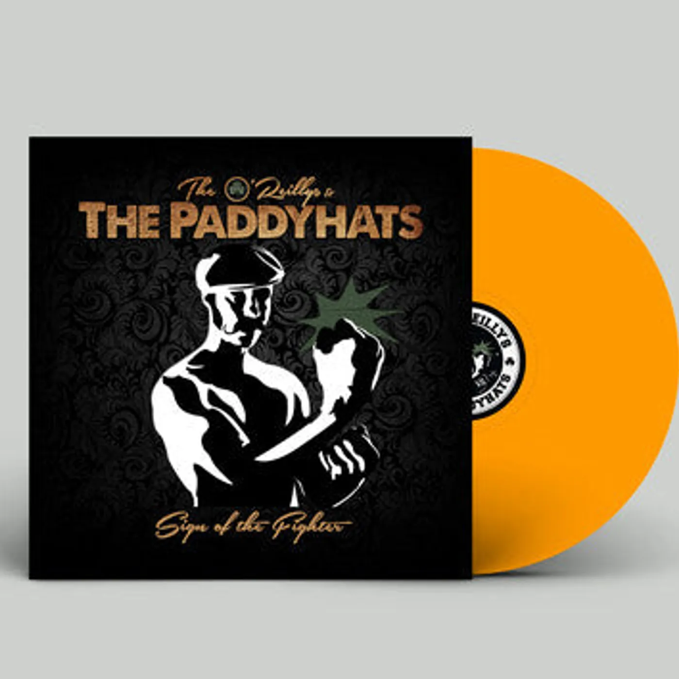 The O'Reillys and the Paddyhats LP Vinyl - Sign Of The Fighter - Sun Yellow (Coloured Vinyl) (Ltd)