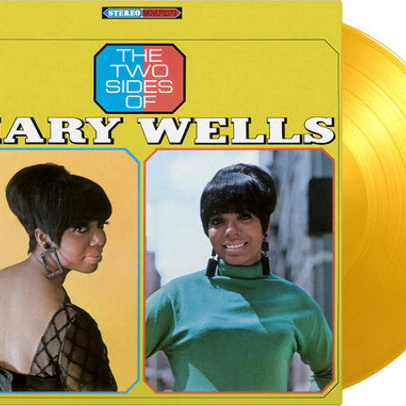 Mary Wells LP Vinyl - Two Sides Of Mary Wells (Coloured Vinyl) (Ltd) (Ogv) (Ylw)