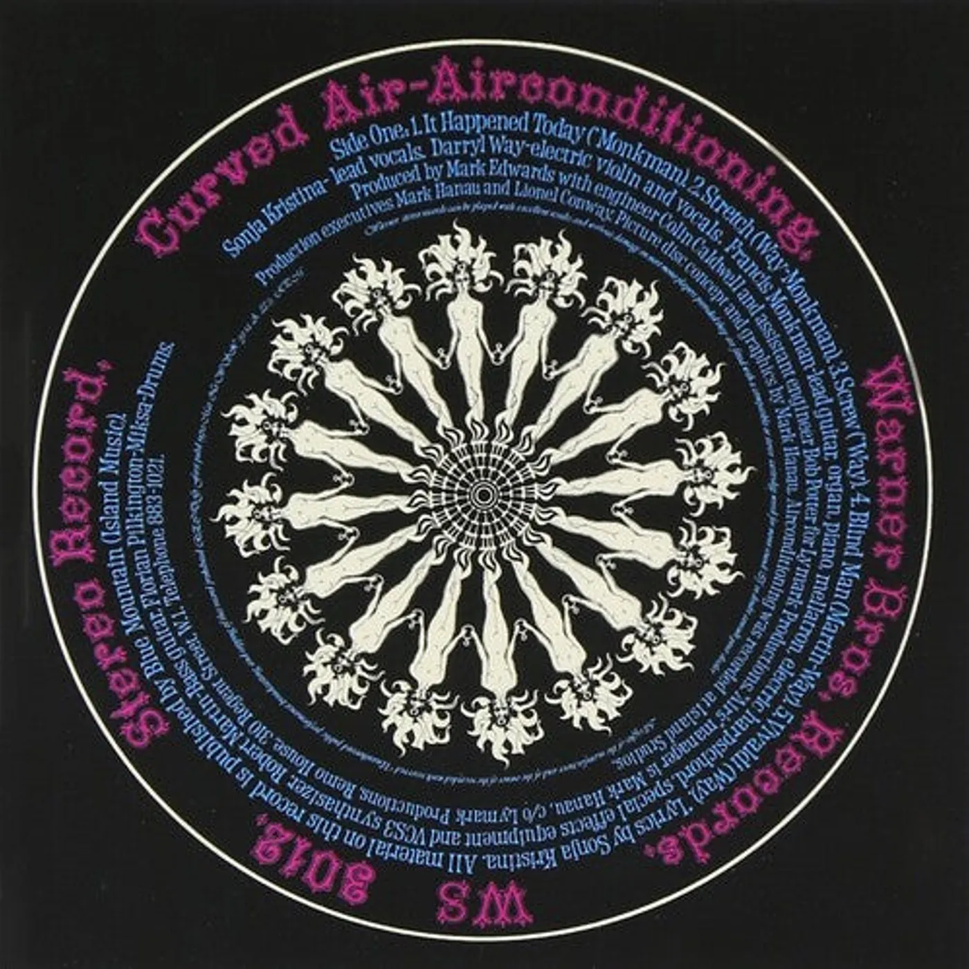 Curved Air LP Vinyl - Airconditioning (Ger)