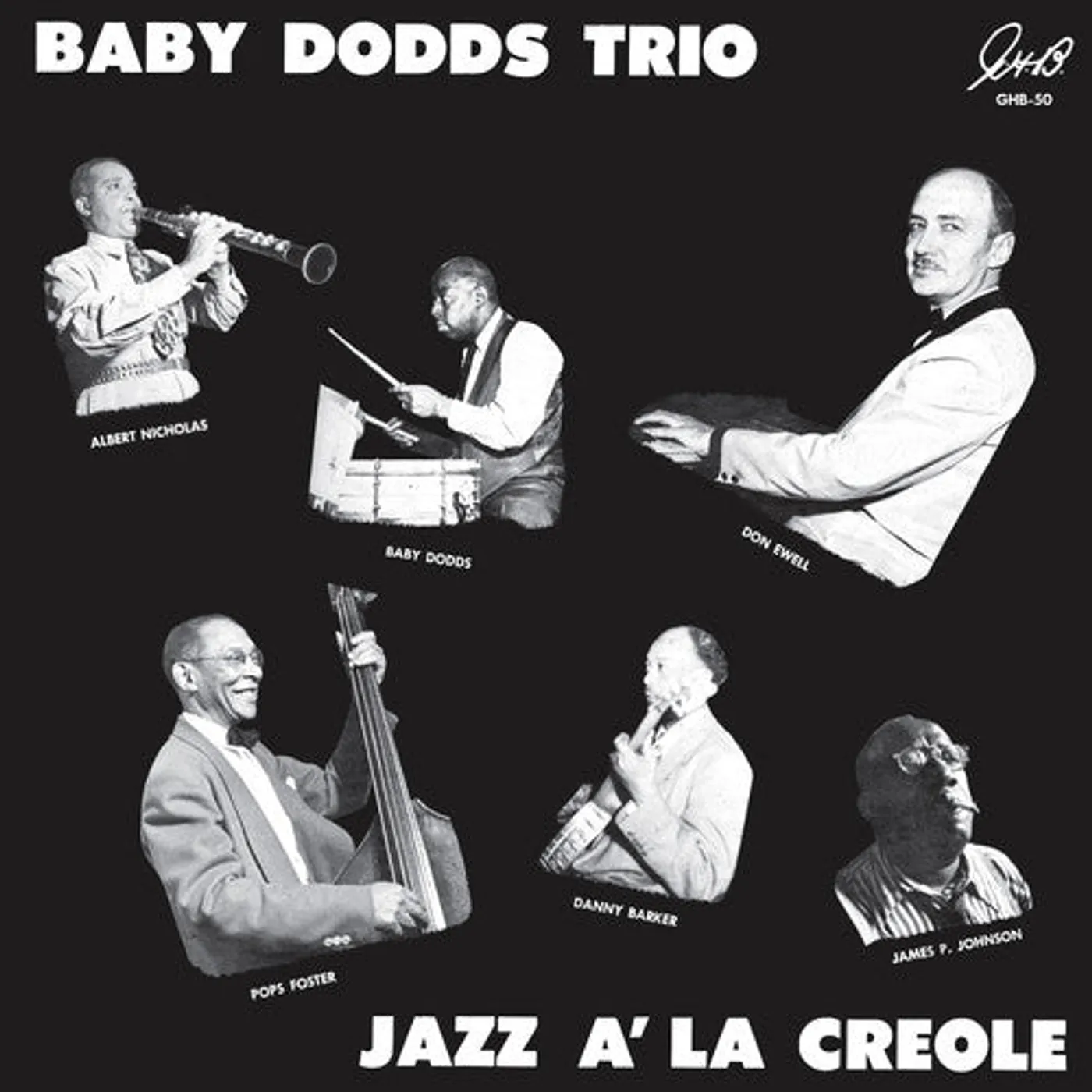Baby Dodds Trio LP Vinyl - Jazz A La Creole (Blue)