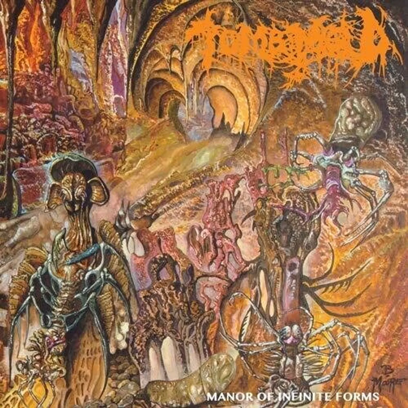 Tomb Mold LP Vinyl - Manor Of Infinite Forms (Colored Vinyl) (Coloured Vinyl)