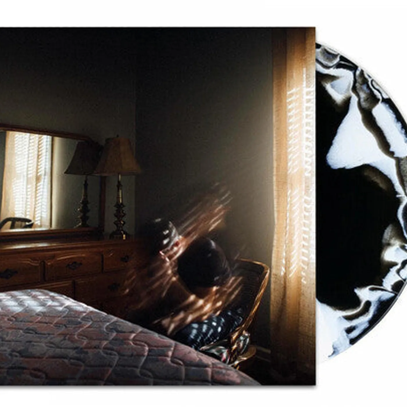 Boxer Rebellion LP Vinyl - Ghost Alive - Black & White Swirl (Blk) (Coloured Vinyl)