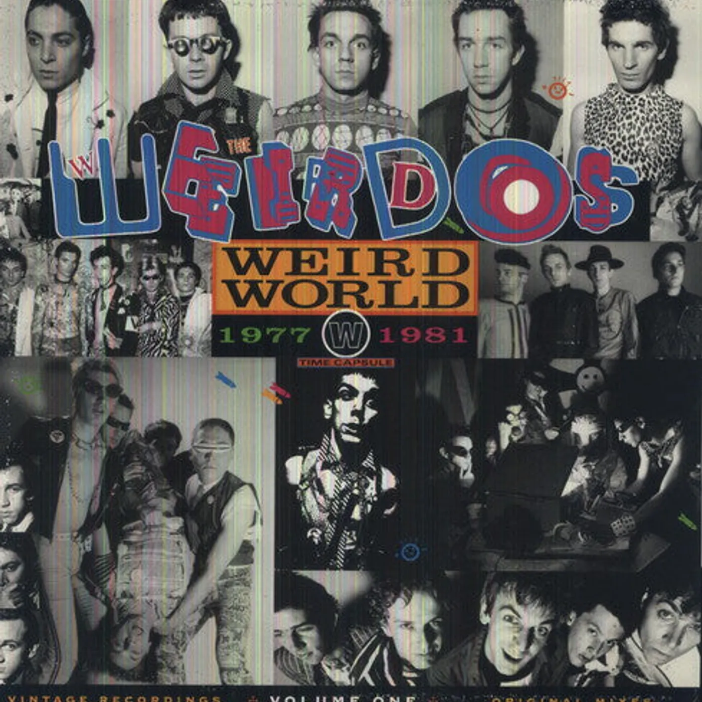 The Weirdos LP Vinyl - Weird World 1