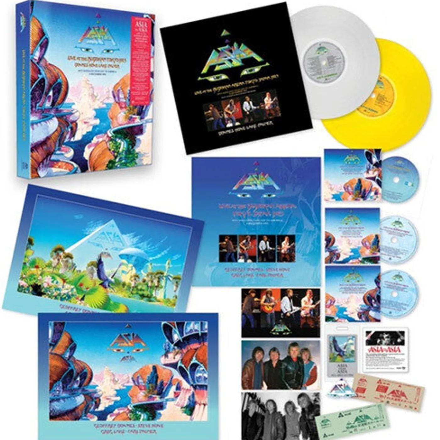 Asia LP Vinyl - Asia In Asia - Live At The Budokan Tokyo 1983