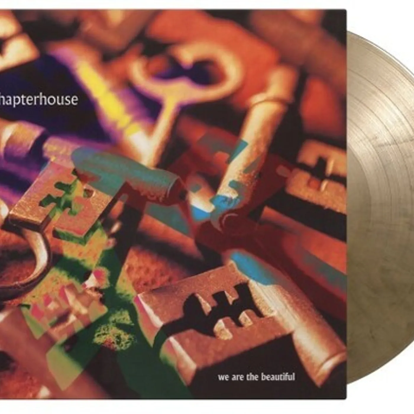 Chapterhouse LP Vinyl - We Are The Beautiful (Blk) (Coloured Vinyl) (Gol) (Ltd)
