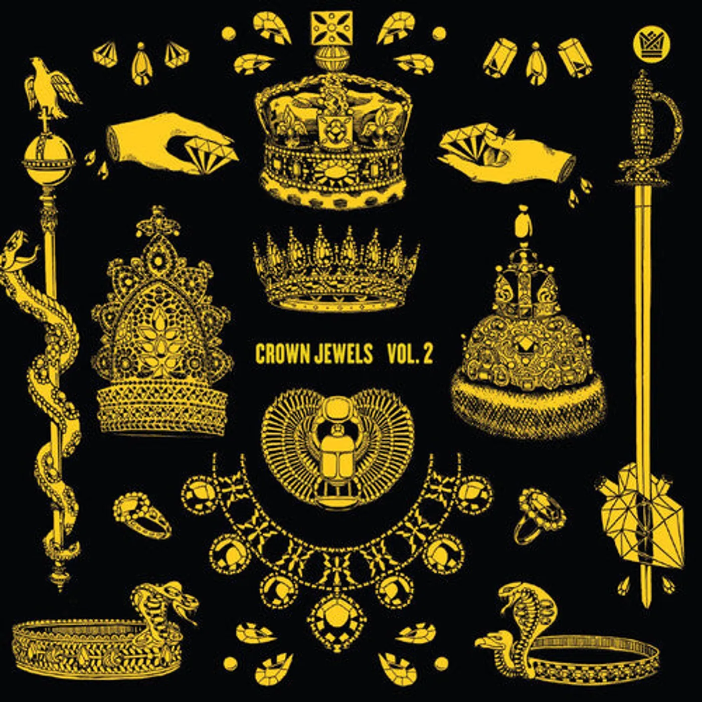 Big Crown Records Presents Crown Jewels Vol. 2 LP Vinyl - Big Crown Records Presents Crown Jewels Vol. 2