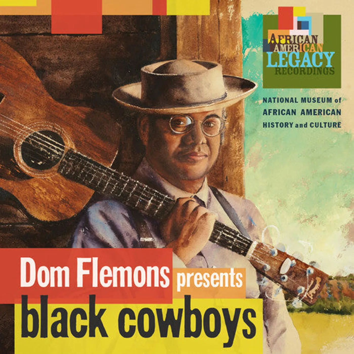 Dom Flemons LP Vinyl - Black Cowboys