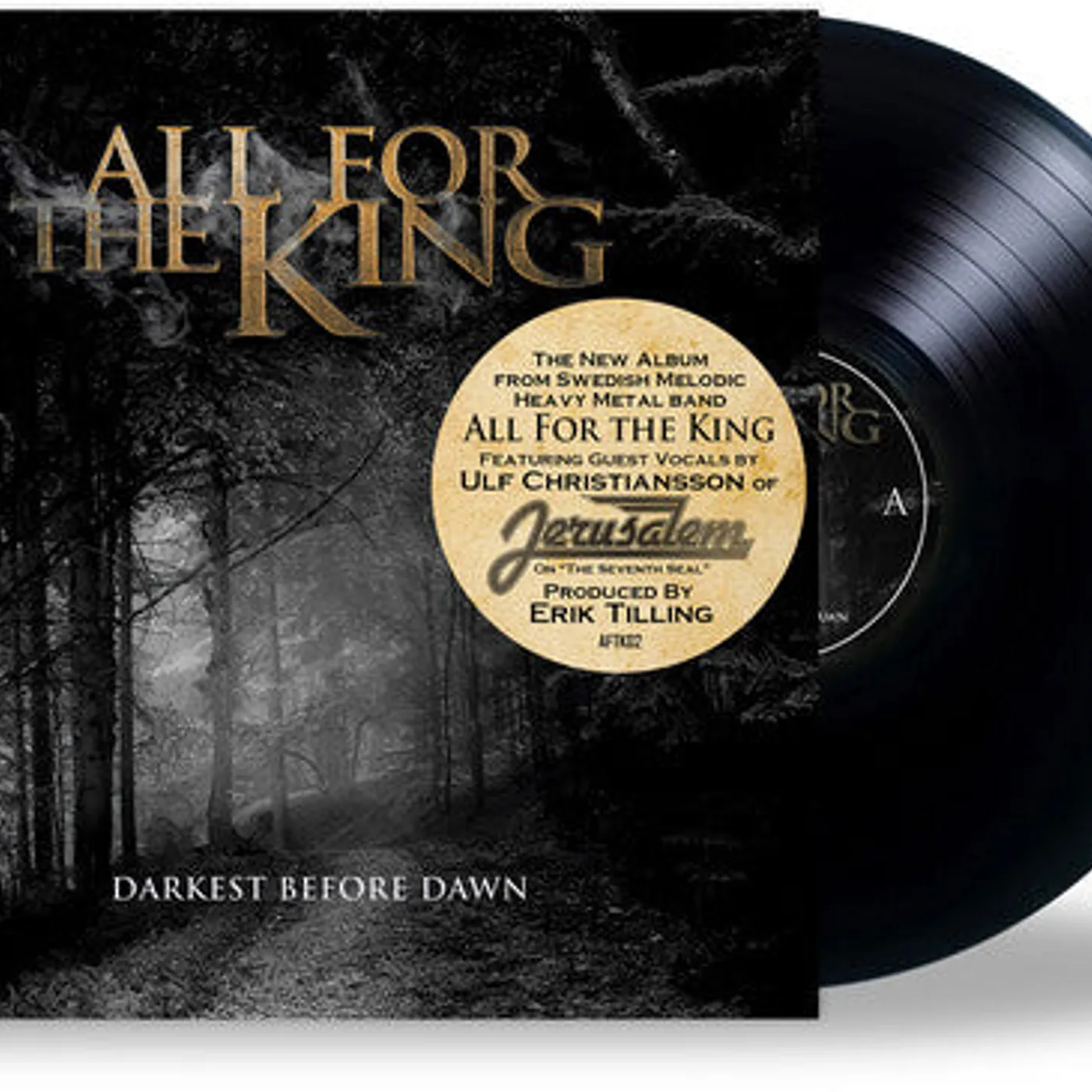 All For The King LP Vinyl - Darkest Before Dawn (Ltd) (Ofgv)
