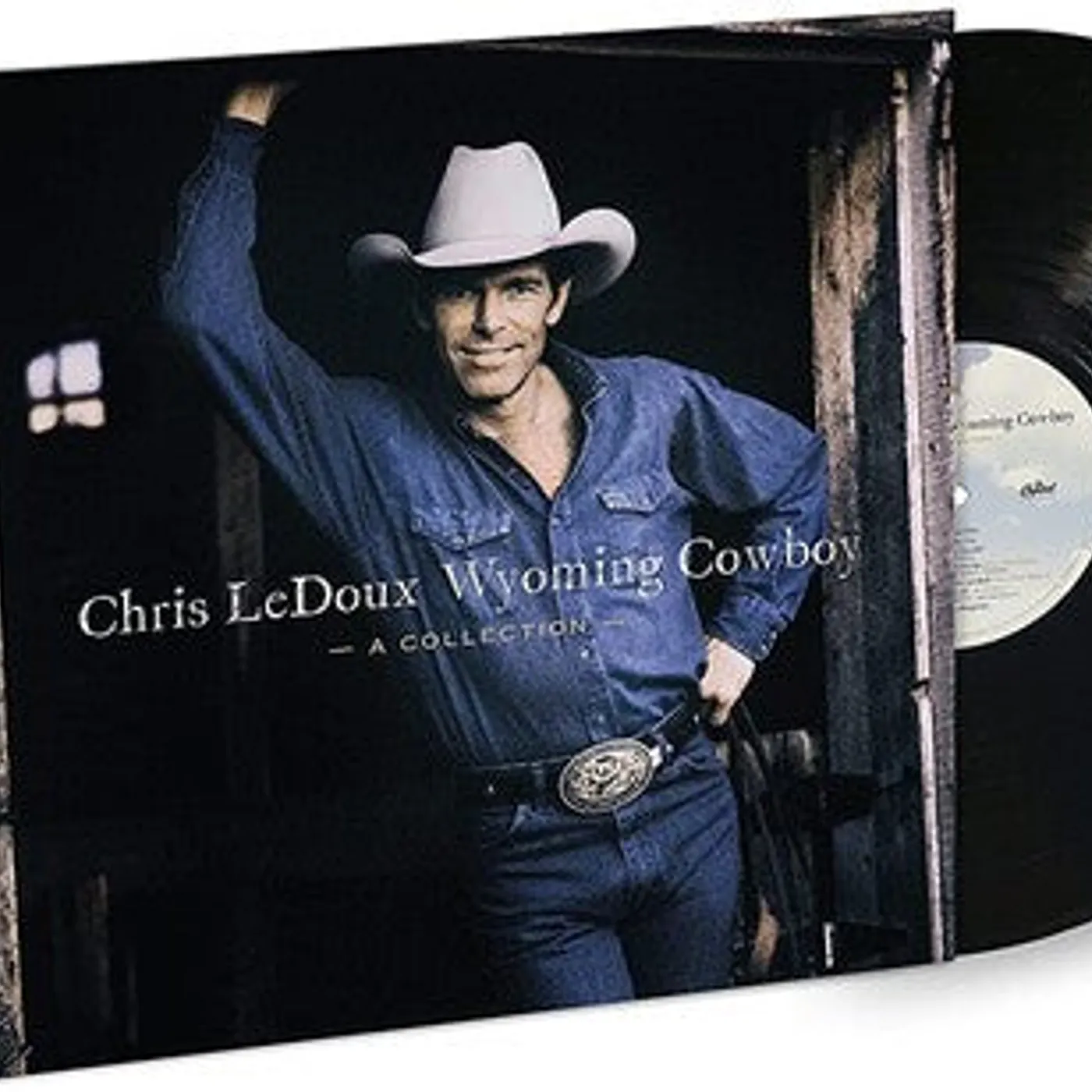 Chris Ledoux LP Vinyl - Wyoming Cowboy: A Collection
