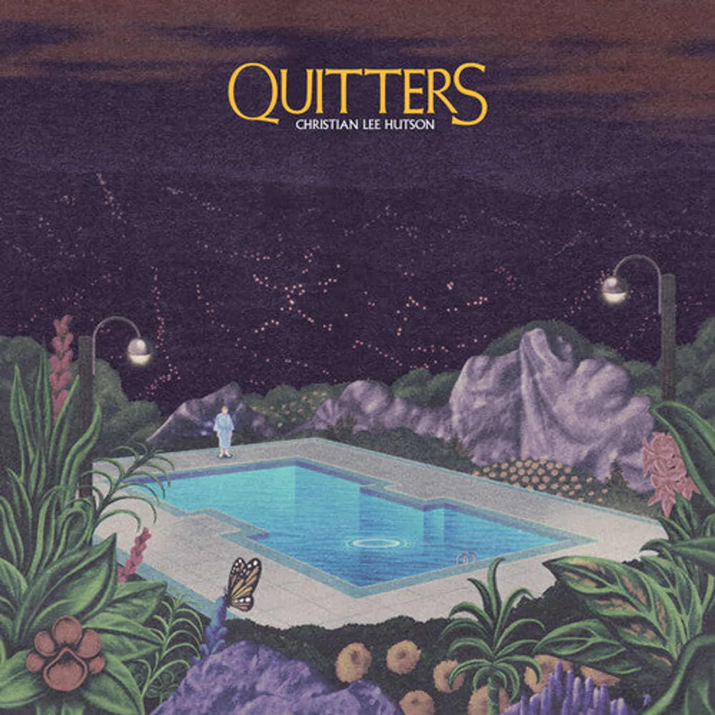 Christian Lee Hutson LP Vinyl - Quitters (Translucent Purple) (Coloured Vinyl) (Purp)