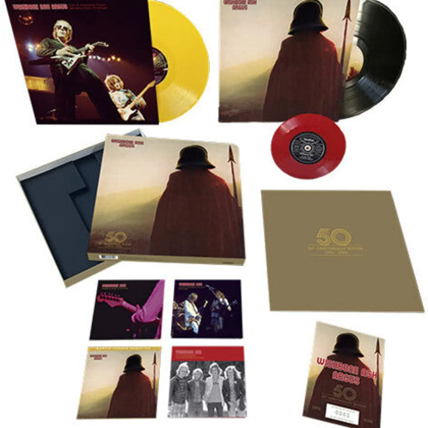 Wishbone Ash LP Vinyl - Argus: 50Th Anniversary Edition 1972-202 (W/Book)