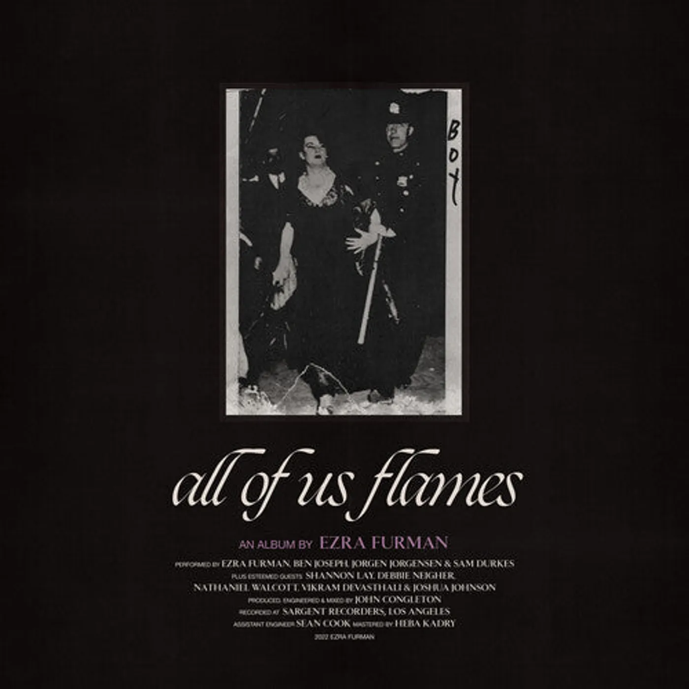 Ezra Furman LP Vinyl - All Us Flames