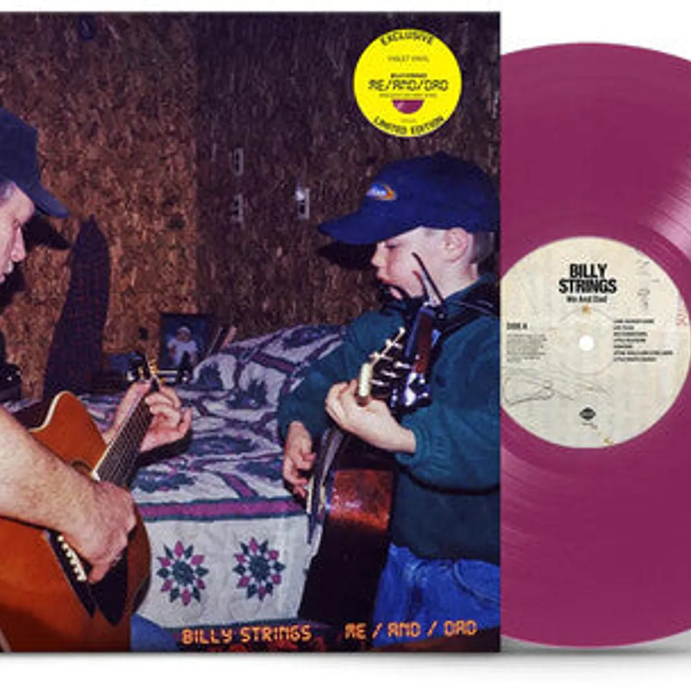 Billy Strings LP Vinyl - Me/And/Dad (Coloured Vinyl) (Viol) (Uk)