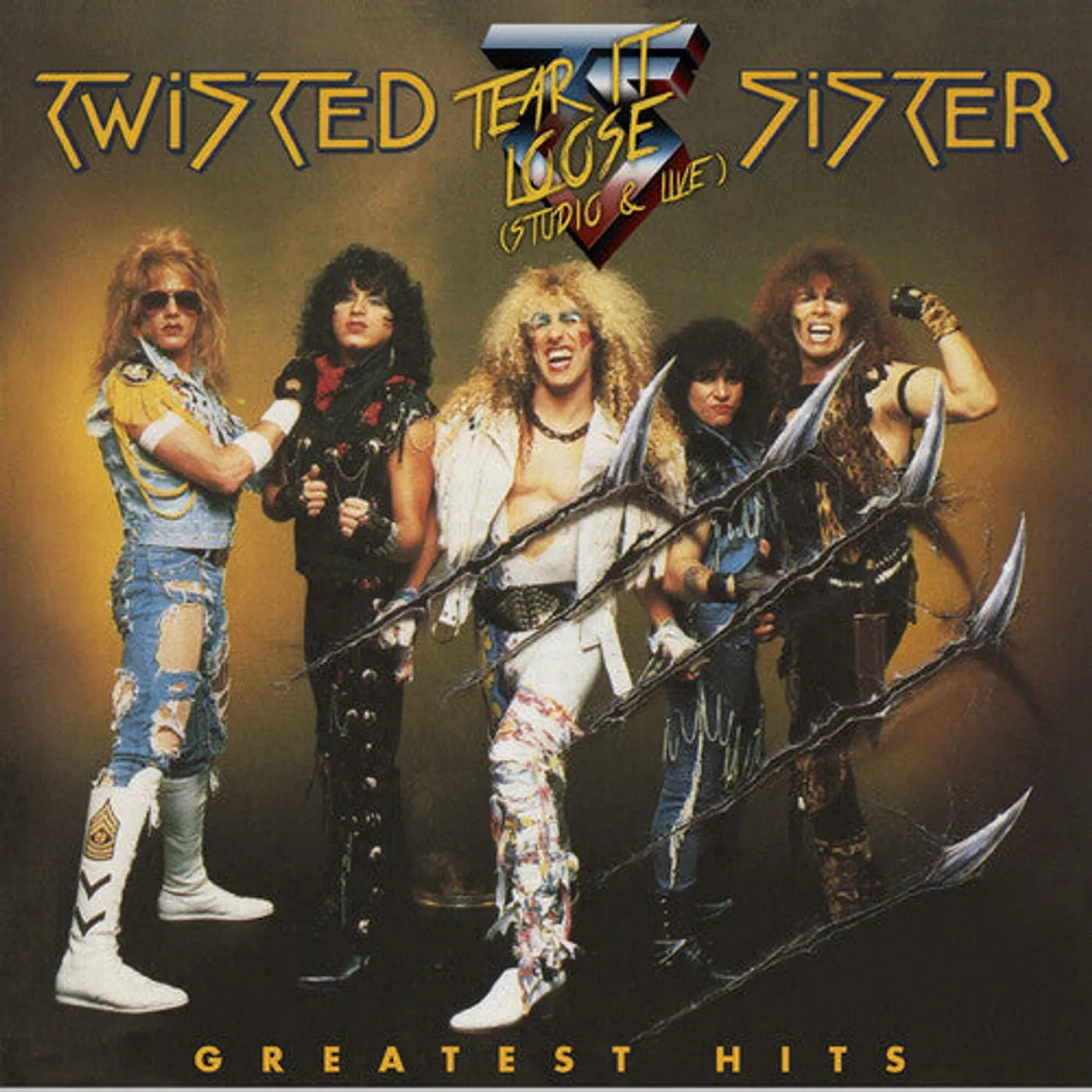 Twisted Sister LP Vinyl - Greatest Hits (Coloured Vinyl) (Ltd) (Red)