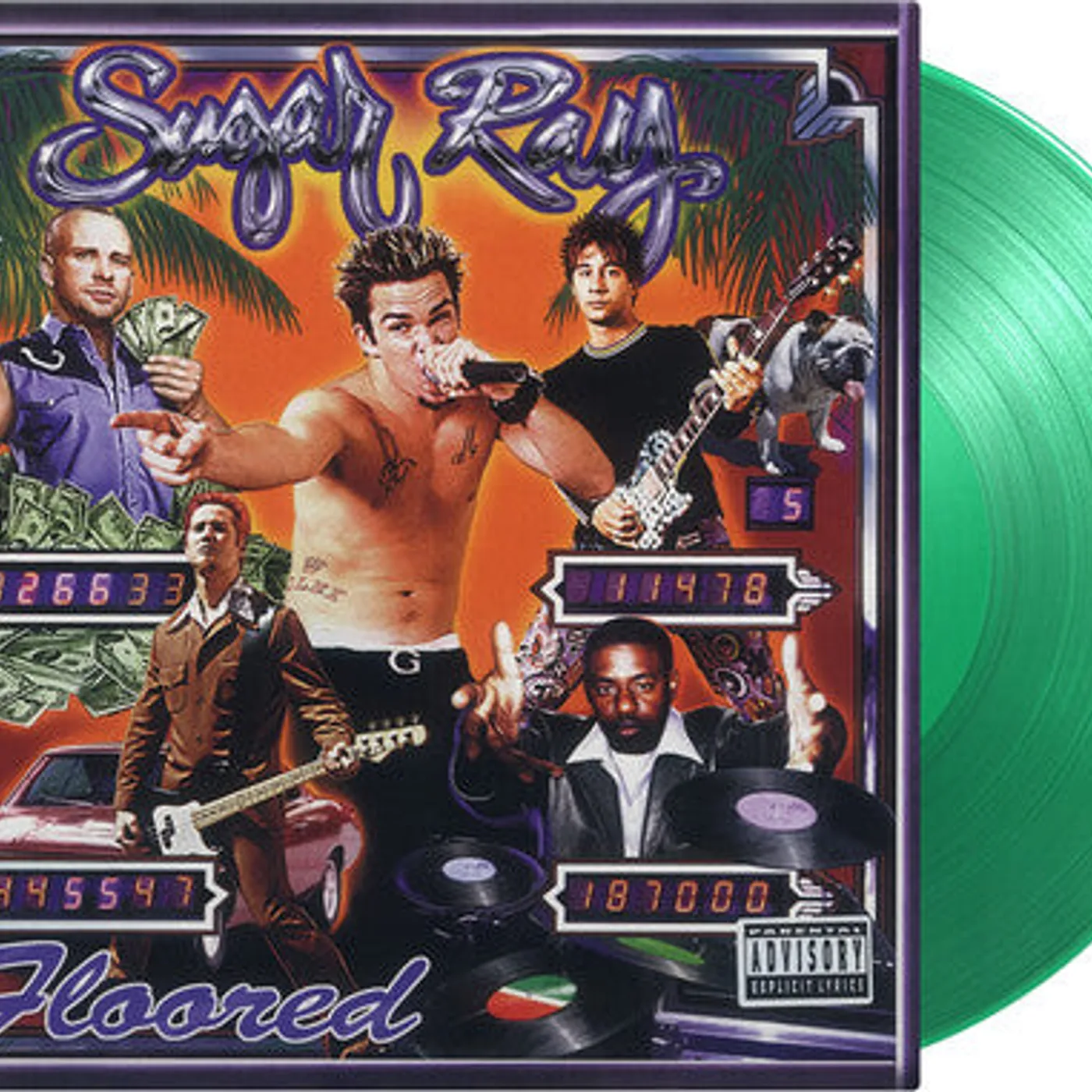 Sugar Ray LP Vinyl - Floored (Coloured Vinyl) (Grn) (Ltd) (Ogv)