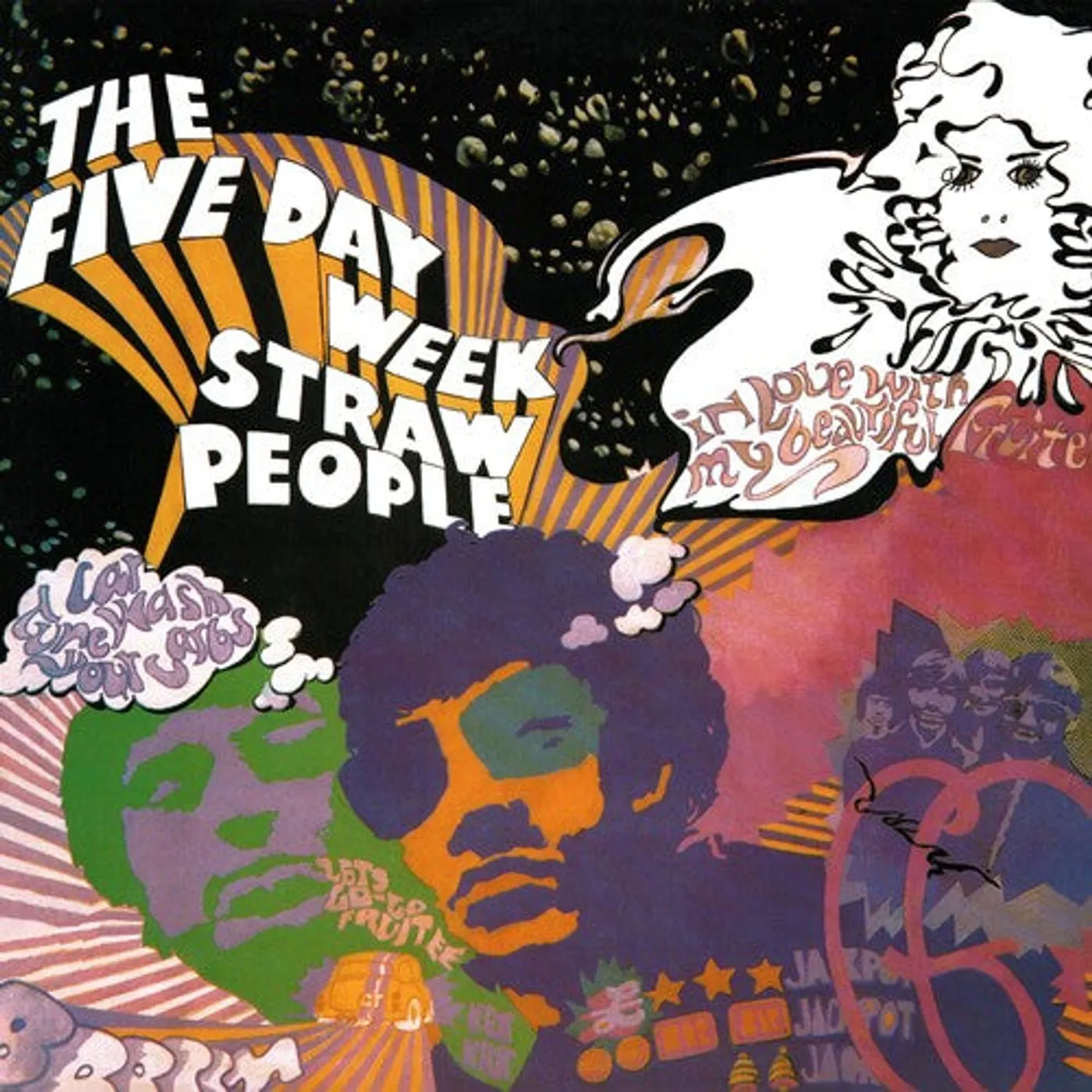 Five Day Week Straw People LP Vinyl - Five Day Week Straw People