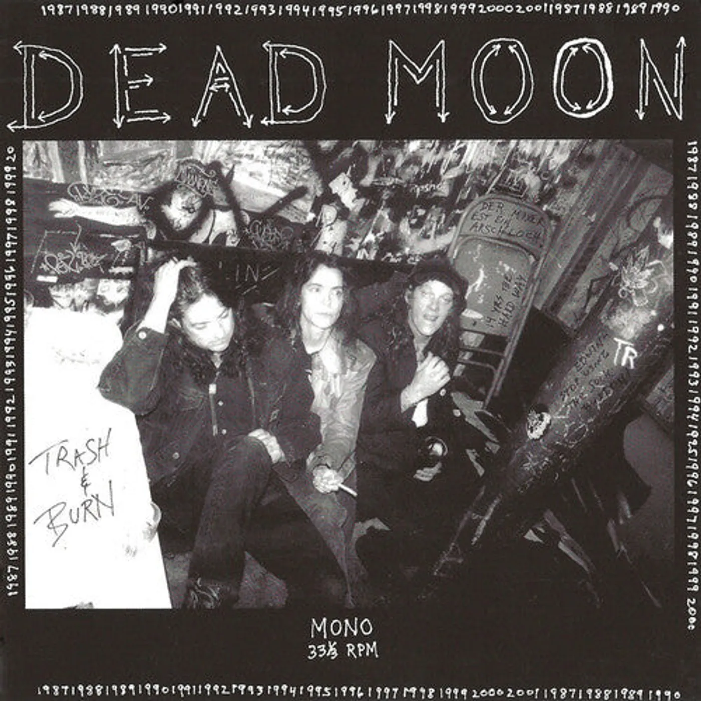 Dead Moon LP Vinyl - Trash & Burn